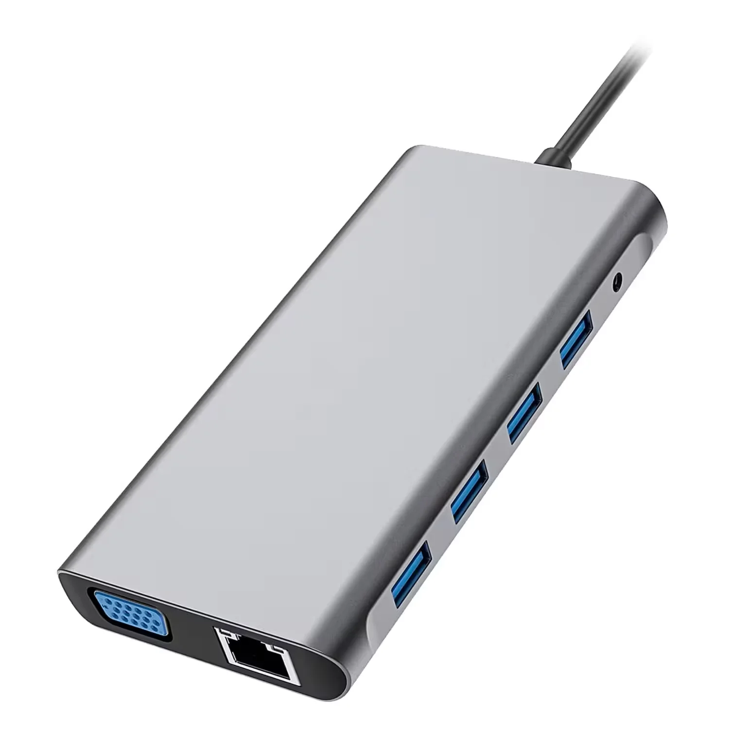 Adaptador Hub 12 em 1 - Cinza