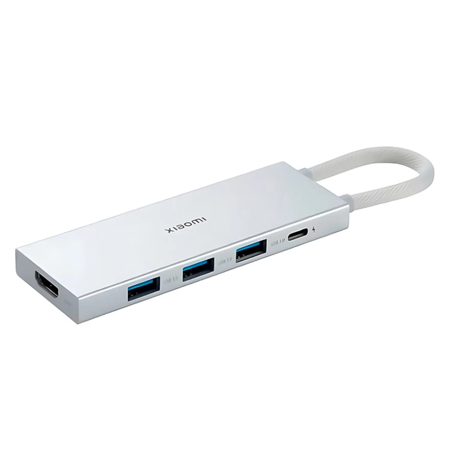 Adaptador Hub Xiaomi 5 em 1 USB-C XMDS05YM - Branco