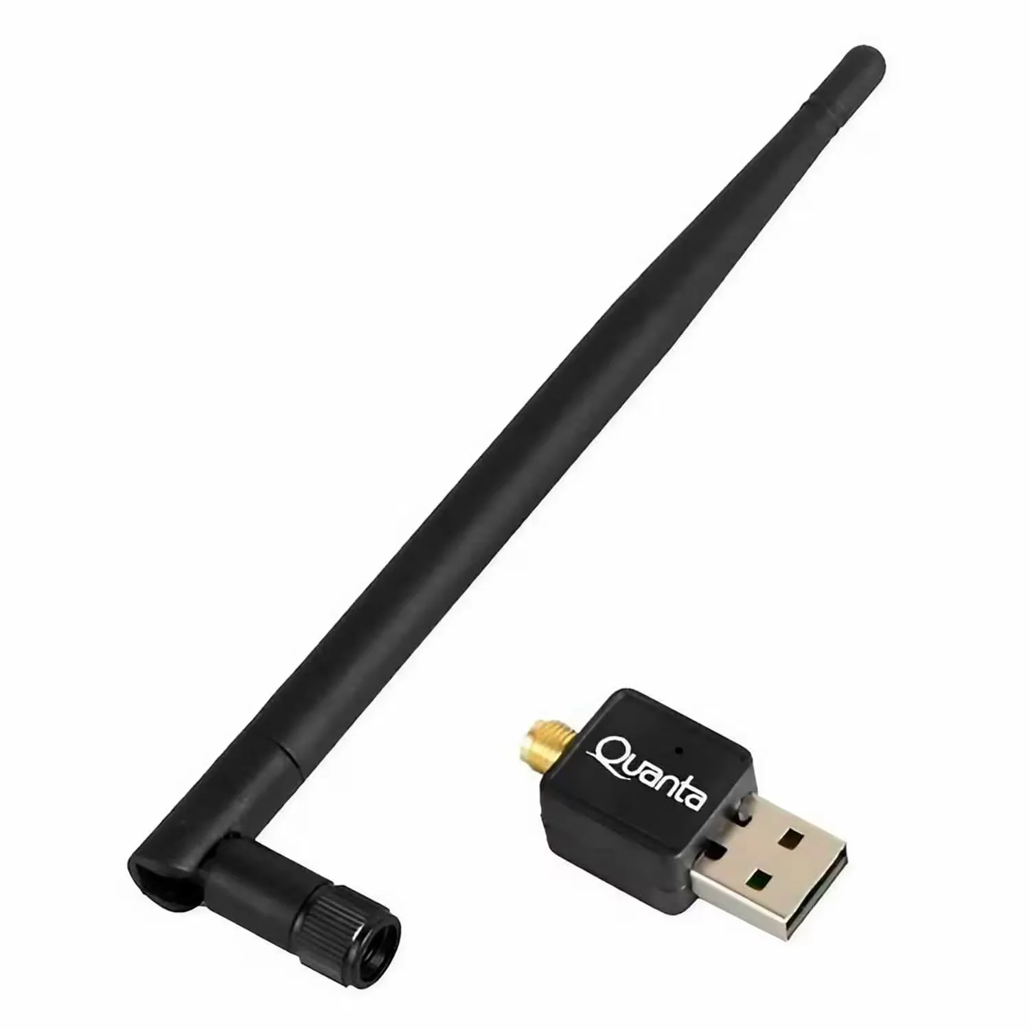 Adaptador WiFi Quanta QTAA150 USB 150Mbps - Preto