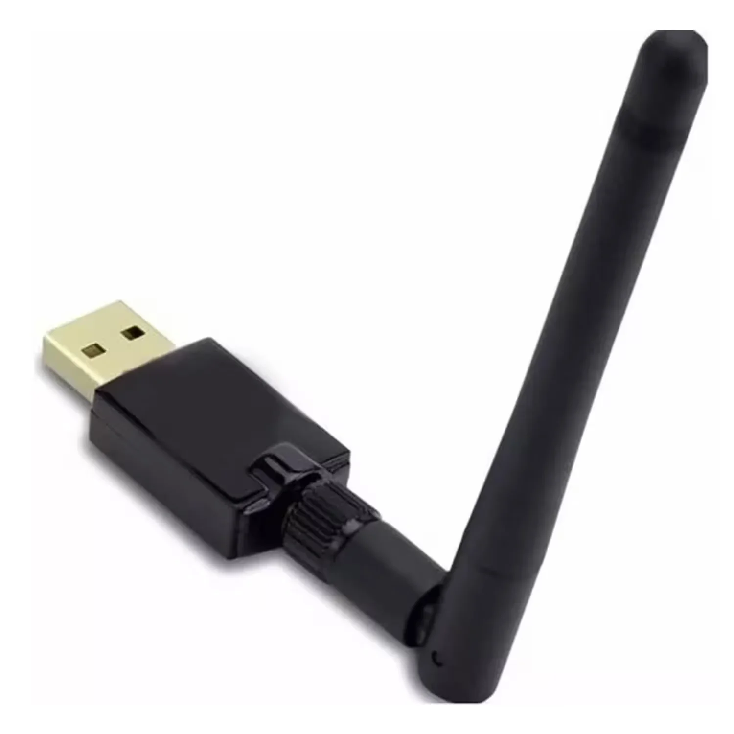 Adaptador WiFi USB 1200Mbps Antena - Preto
