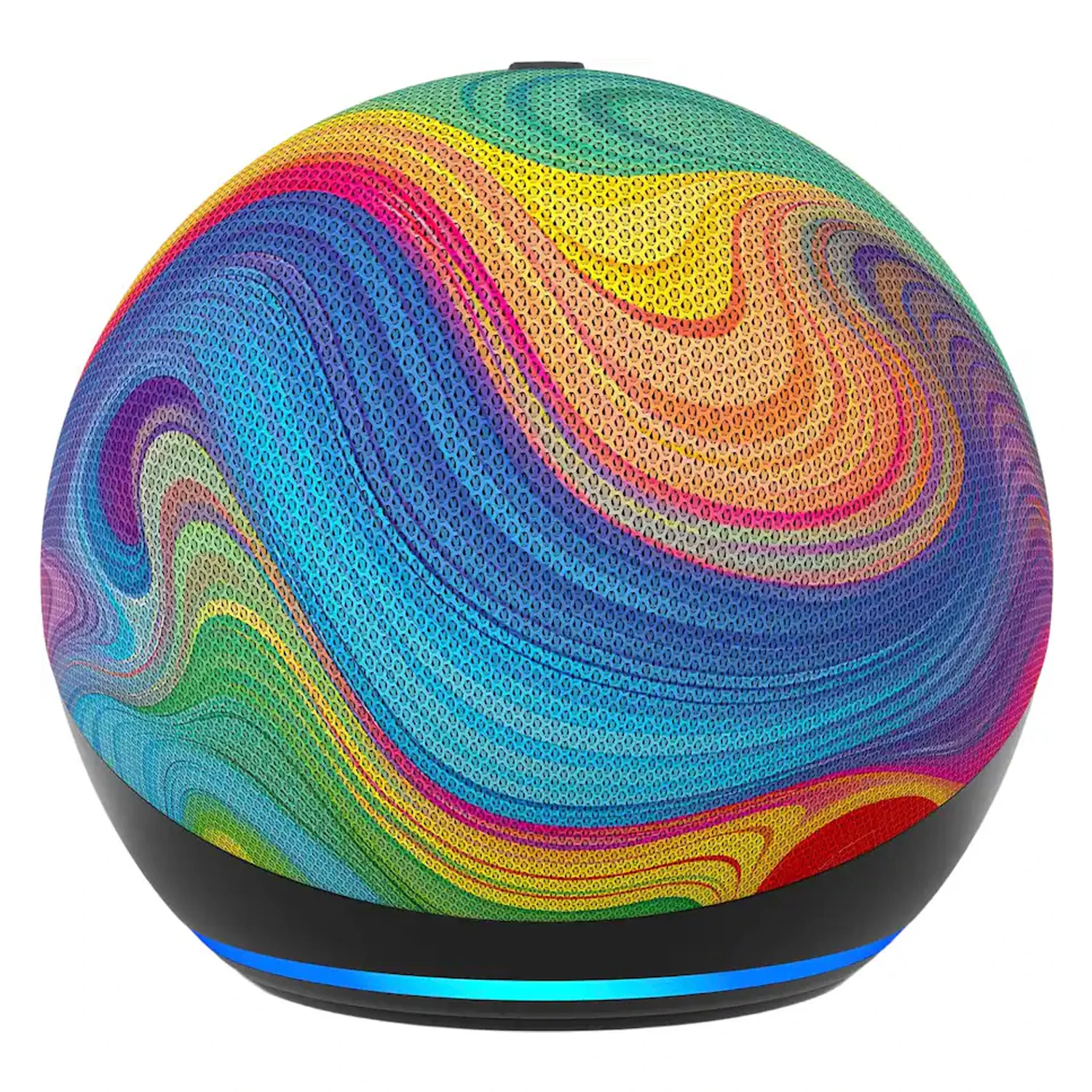 Amazon Echo Dot Kids Alexa 5ª Geração - Rainbow Swirl