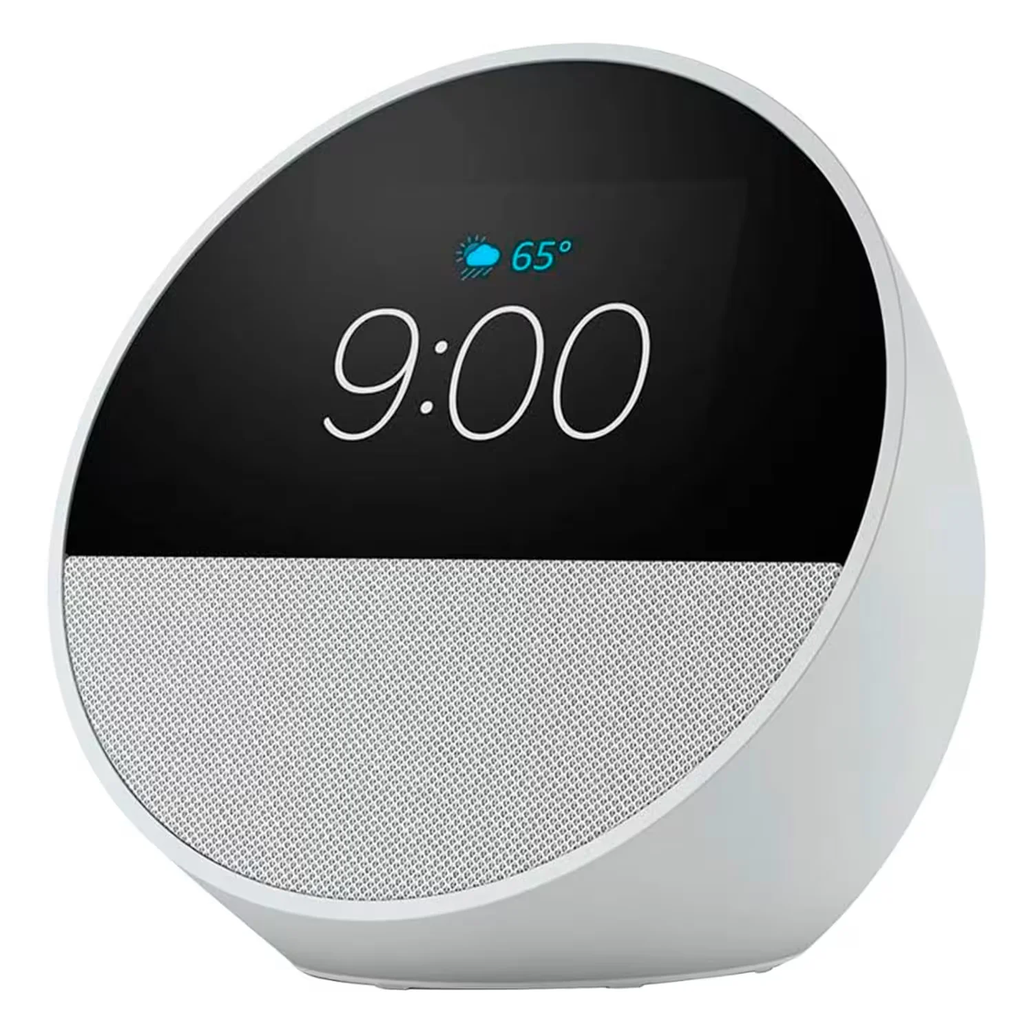 Amazon Echo Spot 2024 Smart Alarm Clock Alexa - Branco
