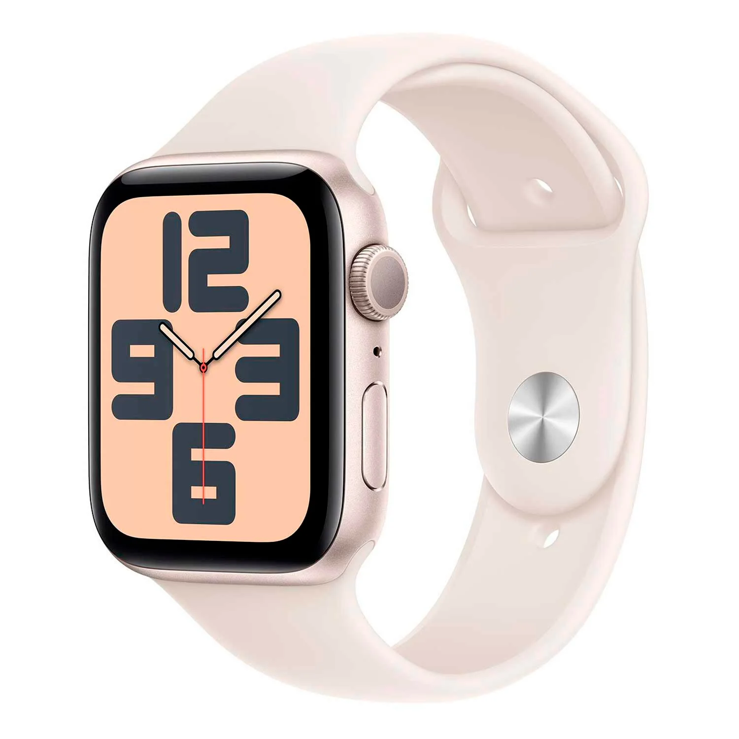 Apple Watch SE 2 MXG03LL/A GPS + Celular Caixa Alumínio 40mm Estelar - Esportiva Estelar M/L