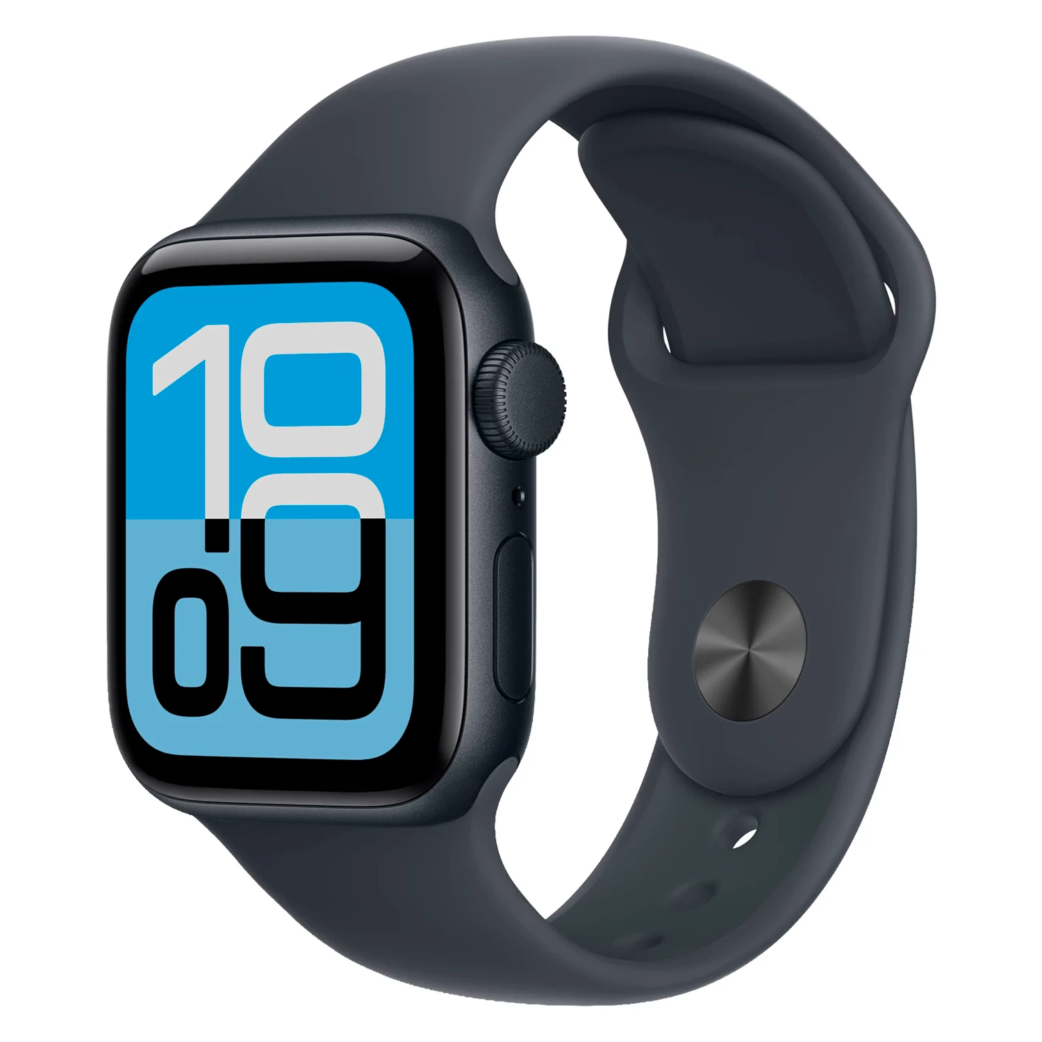 Apple Watch SE 3 2025 MEH94HN/A Caixa Alumínio 40mm Meia Noite - Esportiva Meia Noite S/M