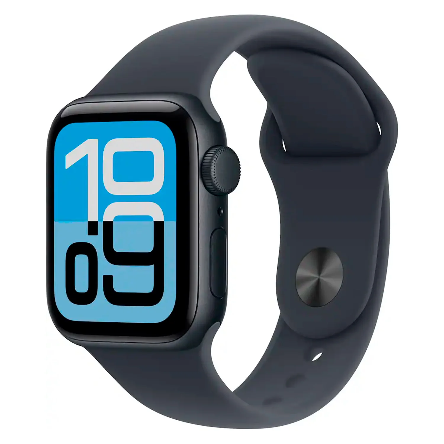 Apple Watch SE 3 2025 MEHC4LW/A Caixa Alumínio 40mm Meia Noite - Esportiva Meia Noite M/L