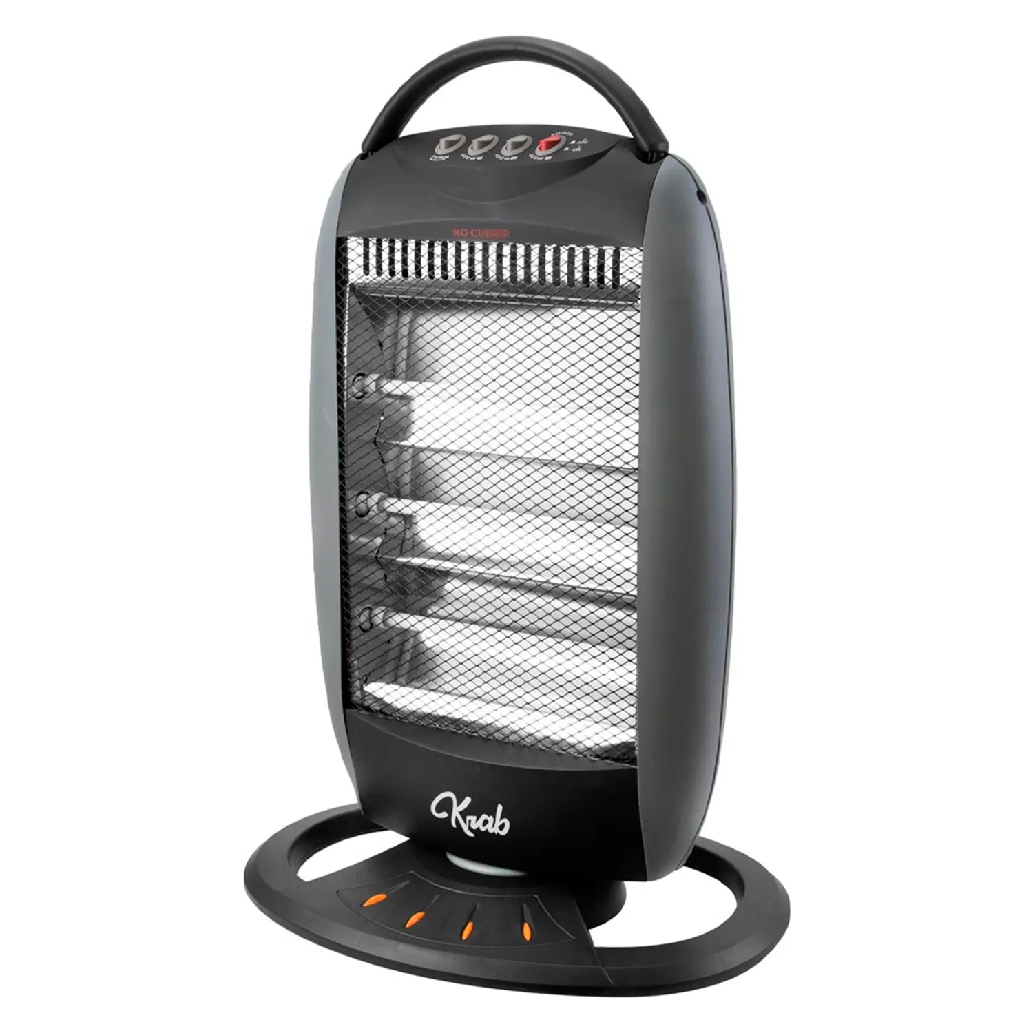 Aquecedor KRAB Cuarzo KBEO1200 1200W 127V - Cinza