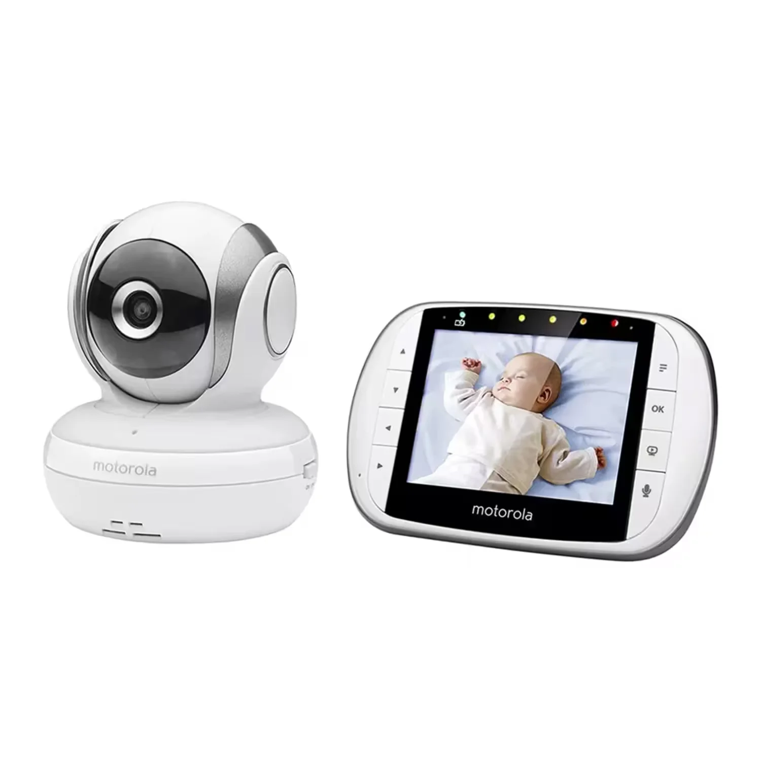 Babá Eletrônica Motorola MBP-33XL 3.5" - Branco
