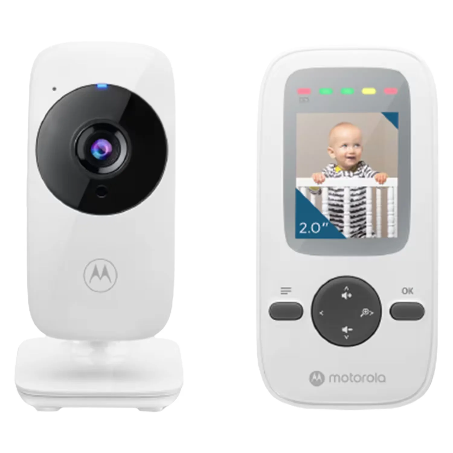 Babá Eletrônica Motorola VM481 Tela 2.0" WiFi - Branco