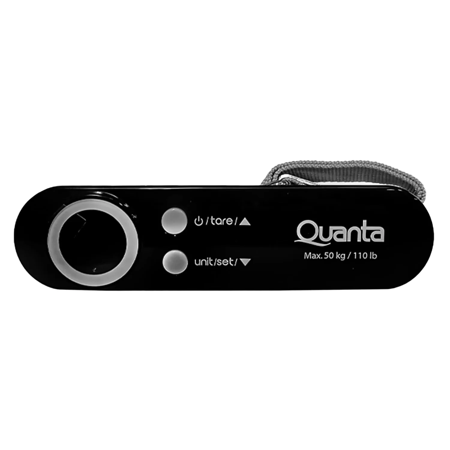 Balança Digital Portátil Quanta QTBDP50 LCD 50Kg - Preto