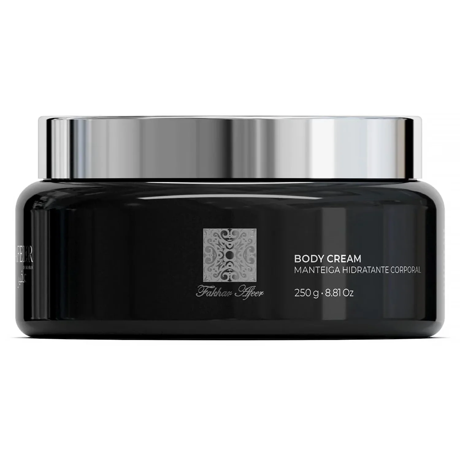 Body Cream Afeer Fakhar Black Masculino 250g