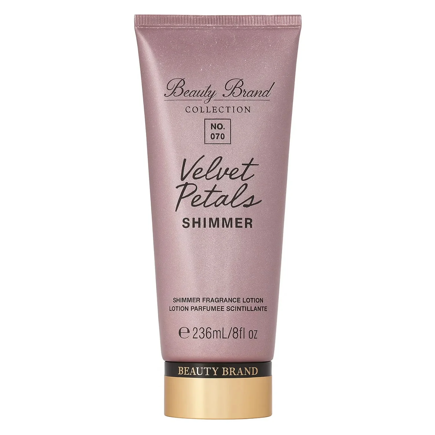 Body Lotion Beauty Brand 0670 Velvet Petals Shimmer Feminino 236ml