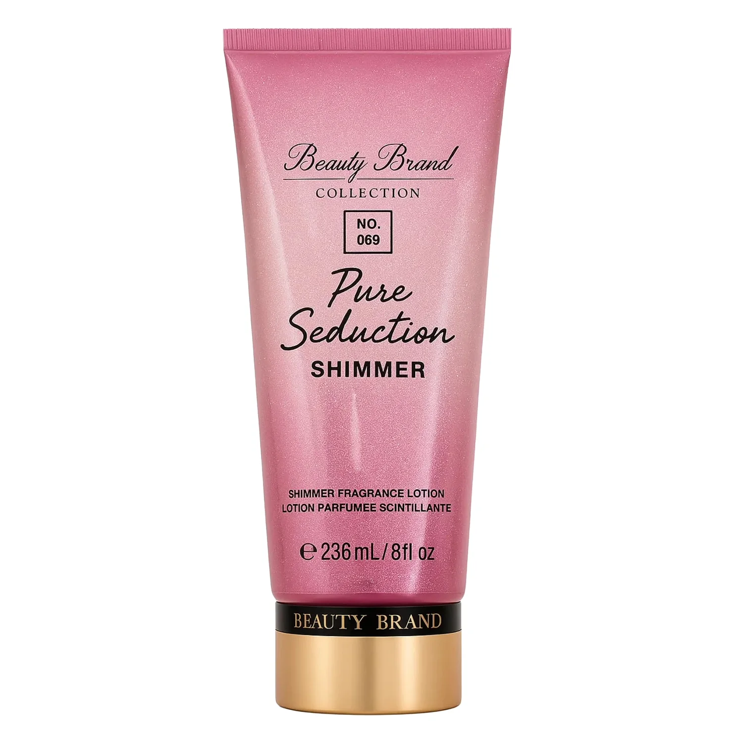 Body Lotion Beauty Brand 069 Pure Seduction Shimmer Feminino 236ml