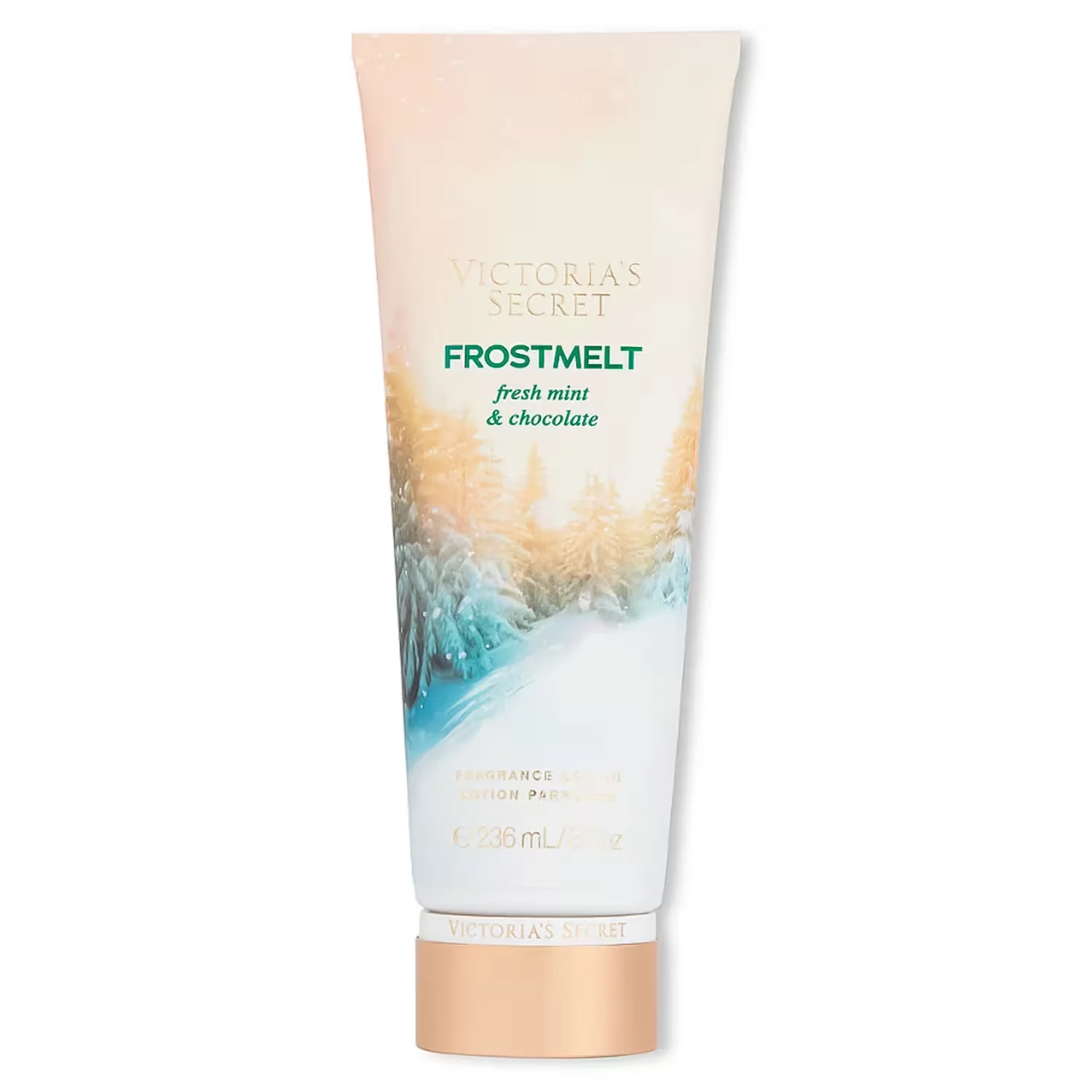 Body Lotion Victoria's Secret Frostmelt Fresh Mint & Chocolate Feminino 236ml