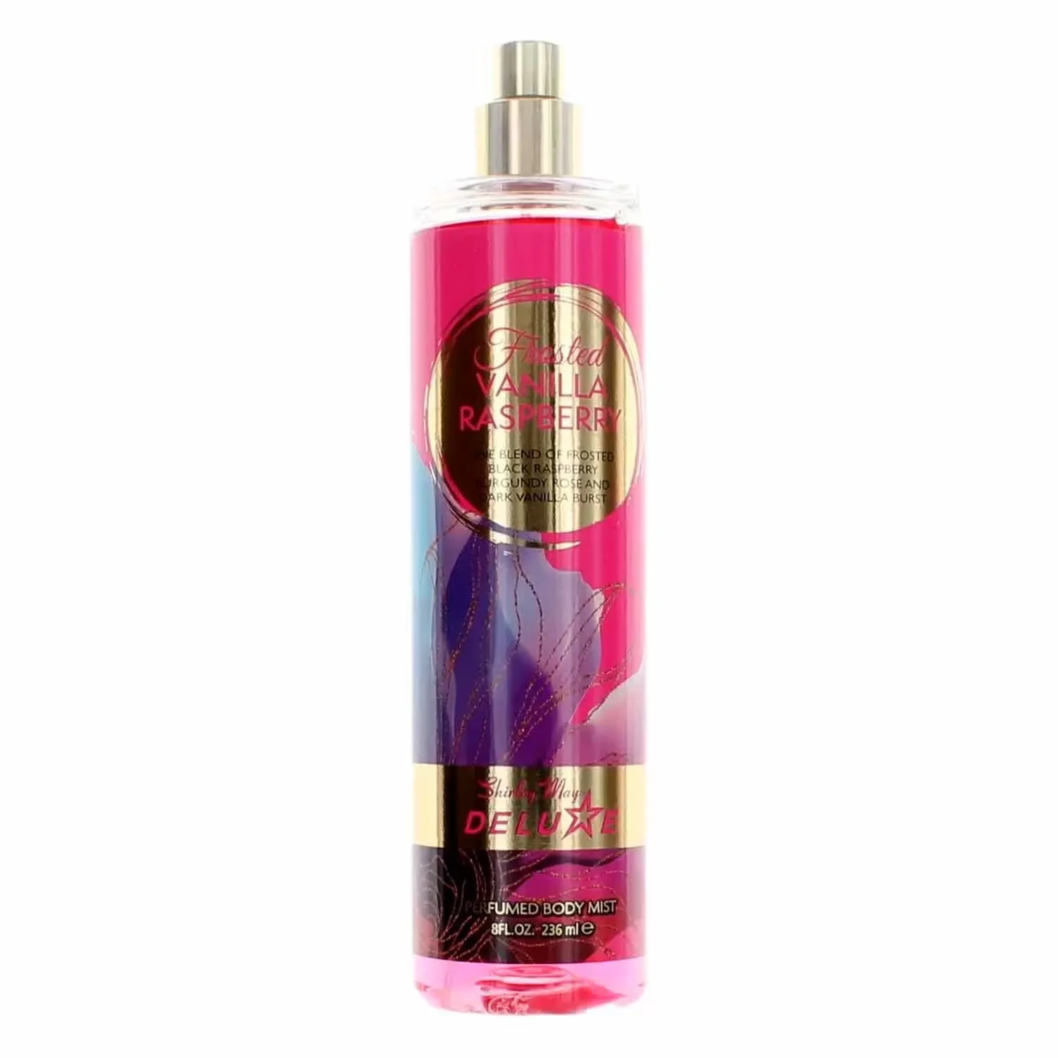 Body Splash Shirley May Deluxe Frosted Vanilla Raspberry Feminino 236ml