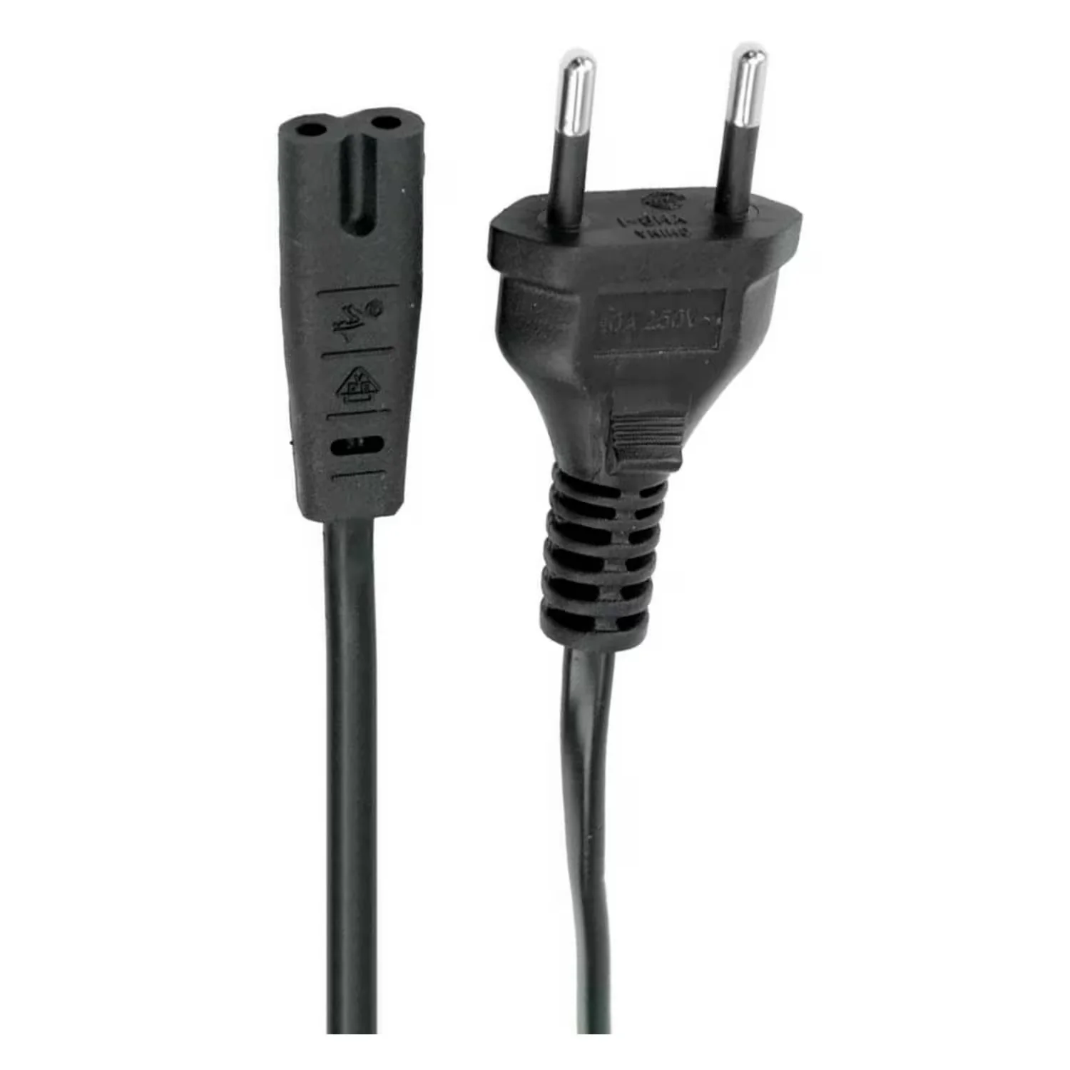 Cabo de Força HLD Bipolar para Notebook - Preto