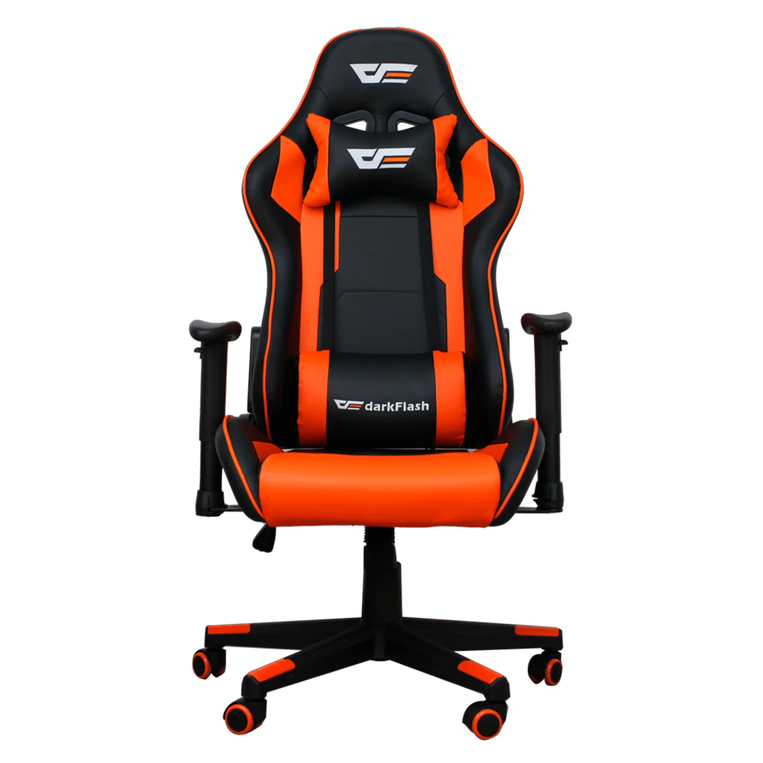Cadeira Gamer darkFlash RC-350SE- Laranja Preto