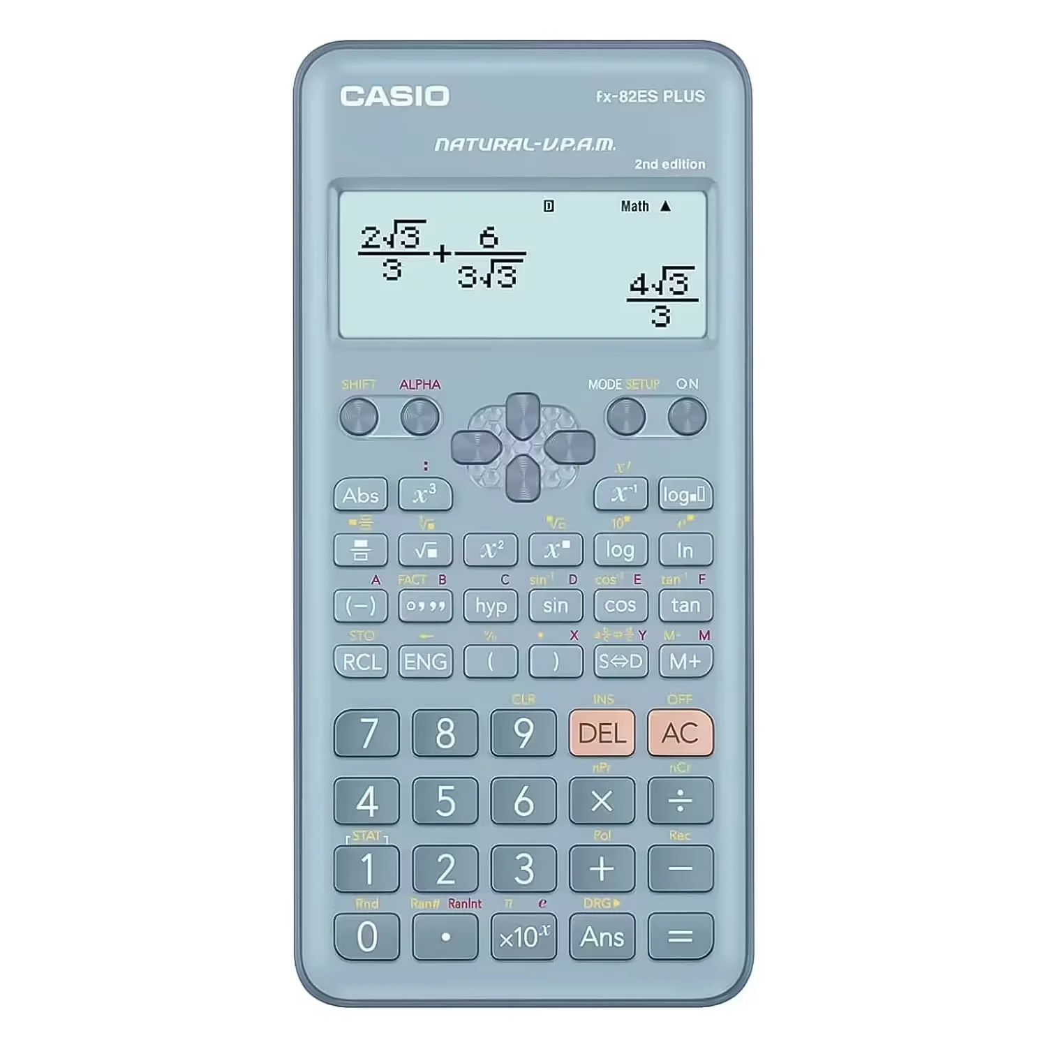 Calculadora Científica Casio FX-82ES PLUS-2BUWDT - Azul