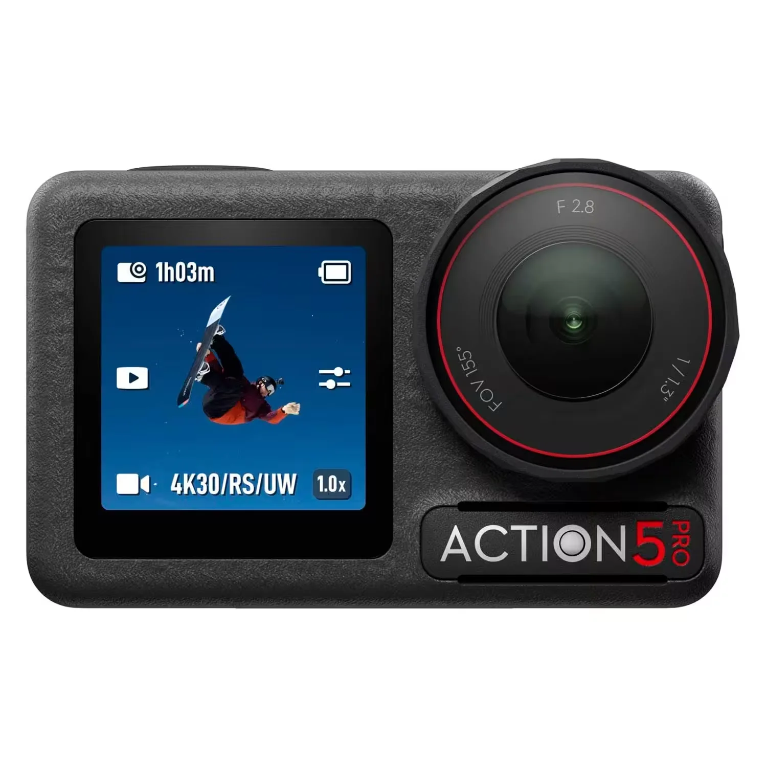 Câmera de Ação DJI Osmo Action 5 Pro Standard Combo 40MP WiFi - Preto