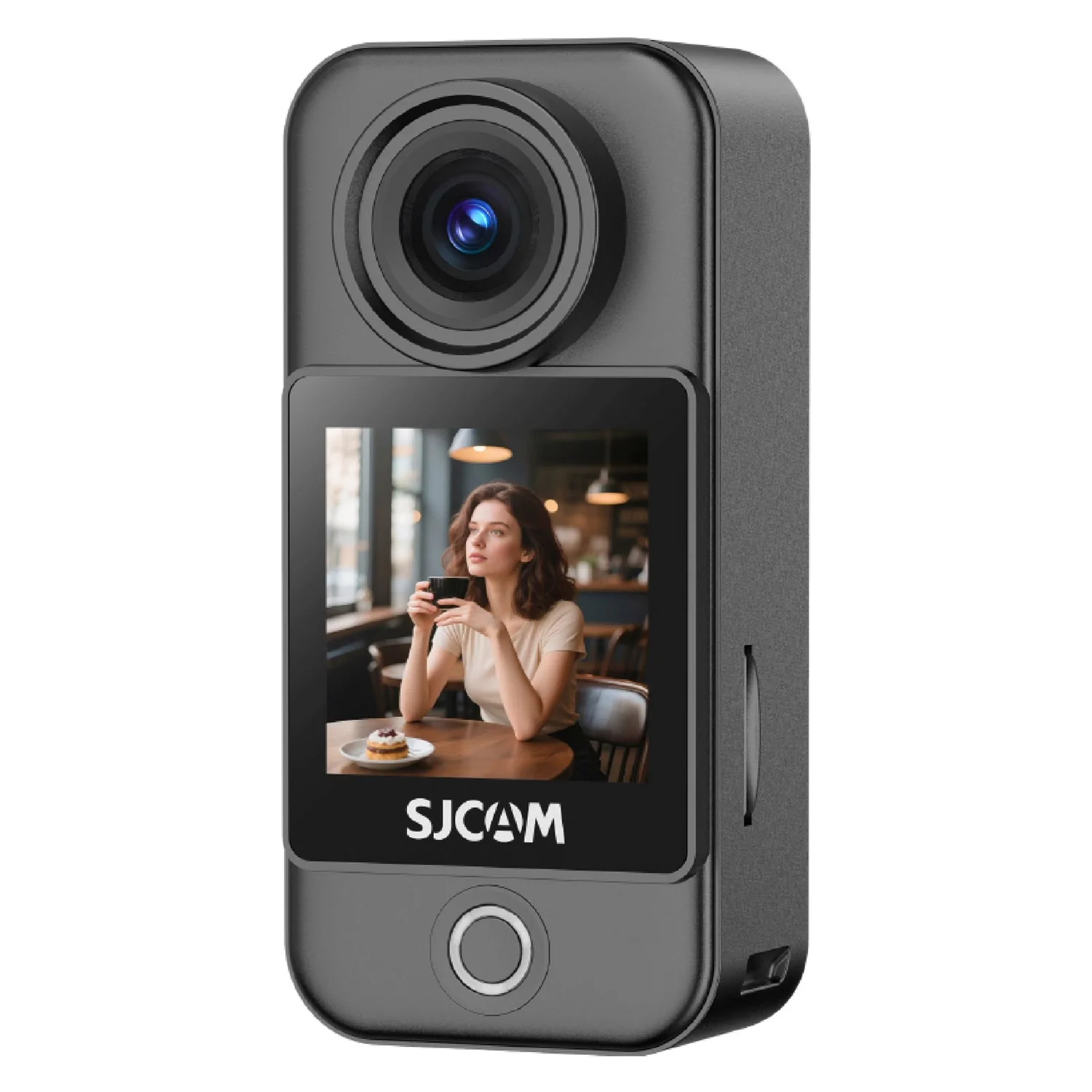 Câmera de Ação SJCAM C400 Pocket 4K Ultra HD WiFi - Preto