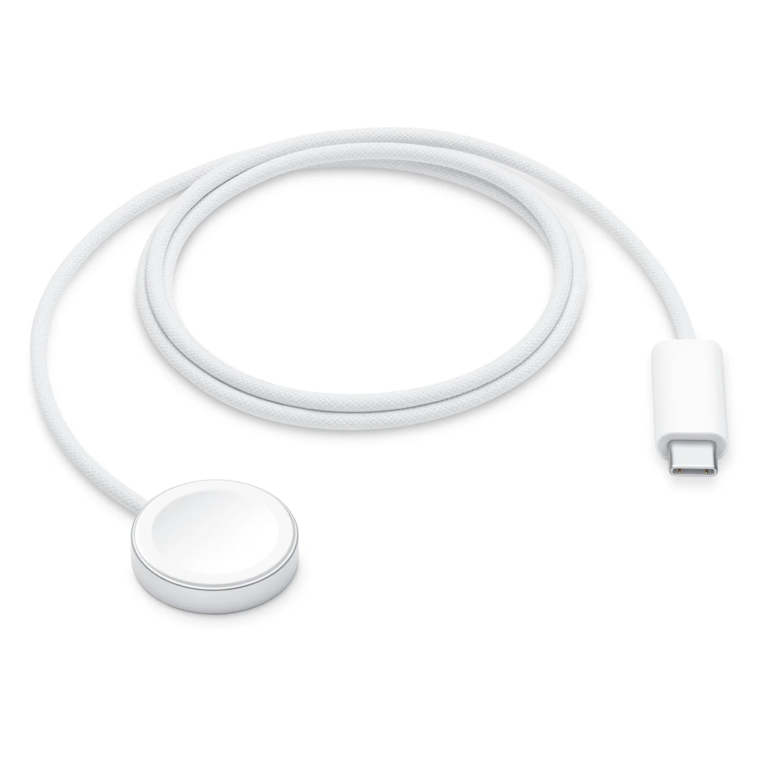 Carregador Magnético Apple Watch MT0H3ZM/A USB-C 1 Metro - Branco