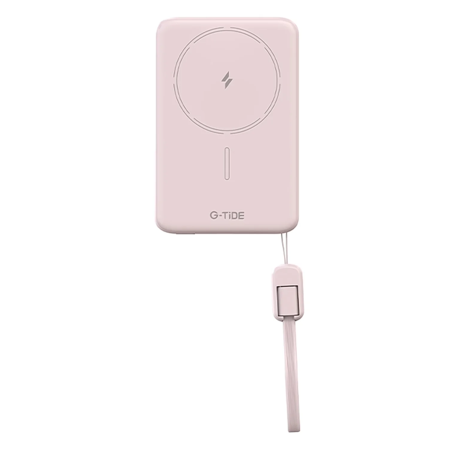 Carregador Portátil G-Tide Slim 01 5.000mAh - Rosa