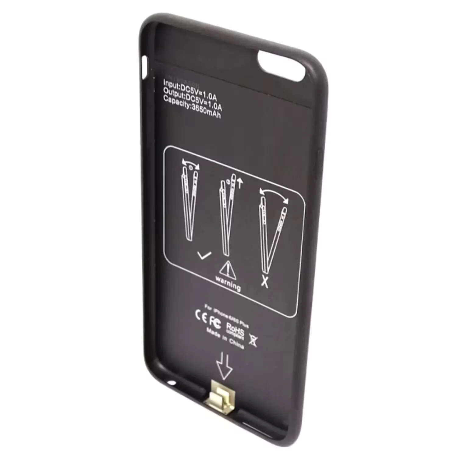 Carregador Portátil Pineng PN-BC7P 3650mAh - Preto