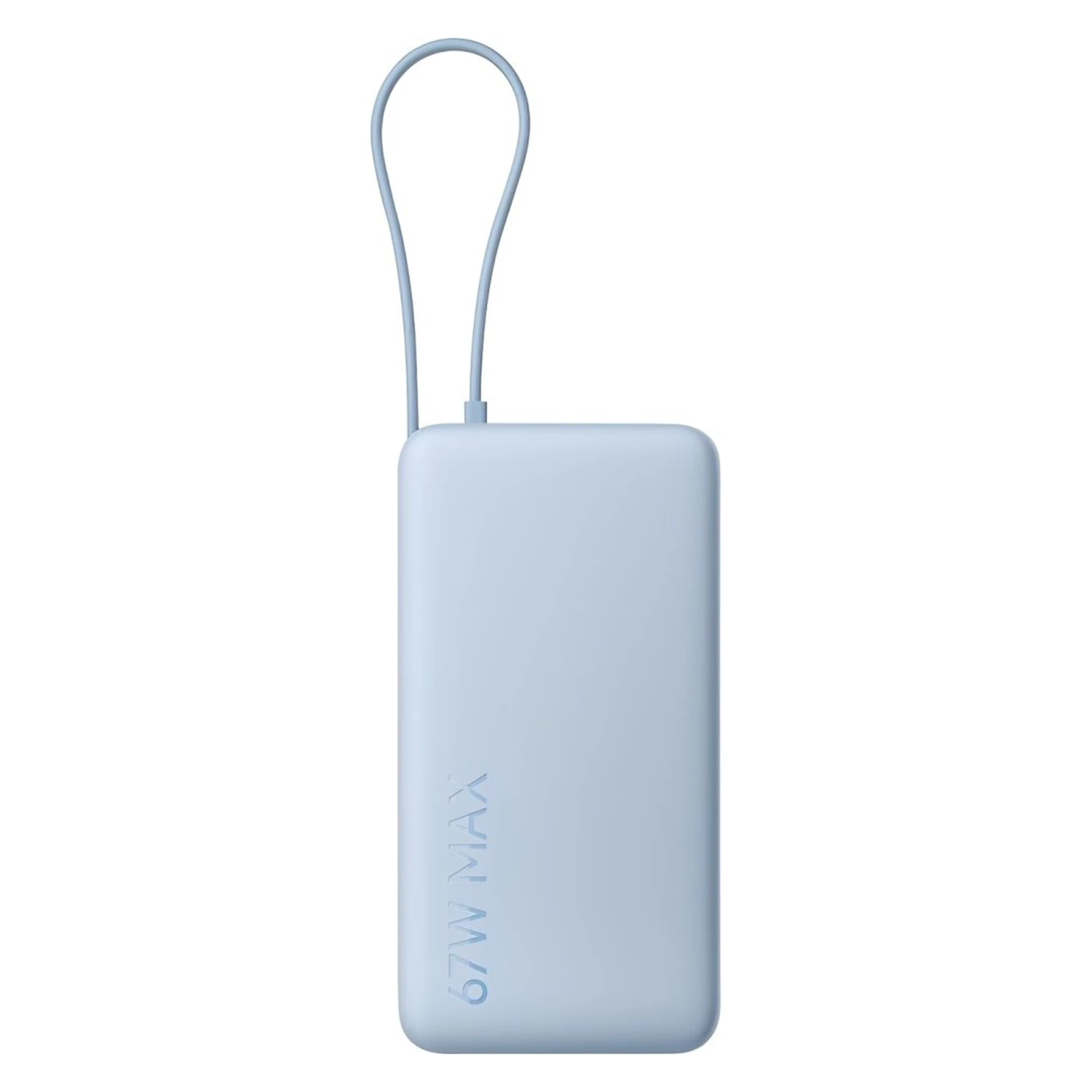 Carregador Portátil Xiaomi 67W 20000MAH com Cabo USB-C BHR0808GL - Azul