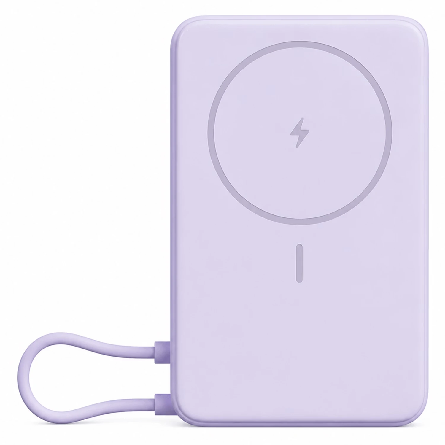 Carregador Portátil Xiaomi Magnetic Power Bank BHR08PAGL 10000mAh - Roxo