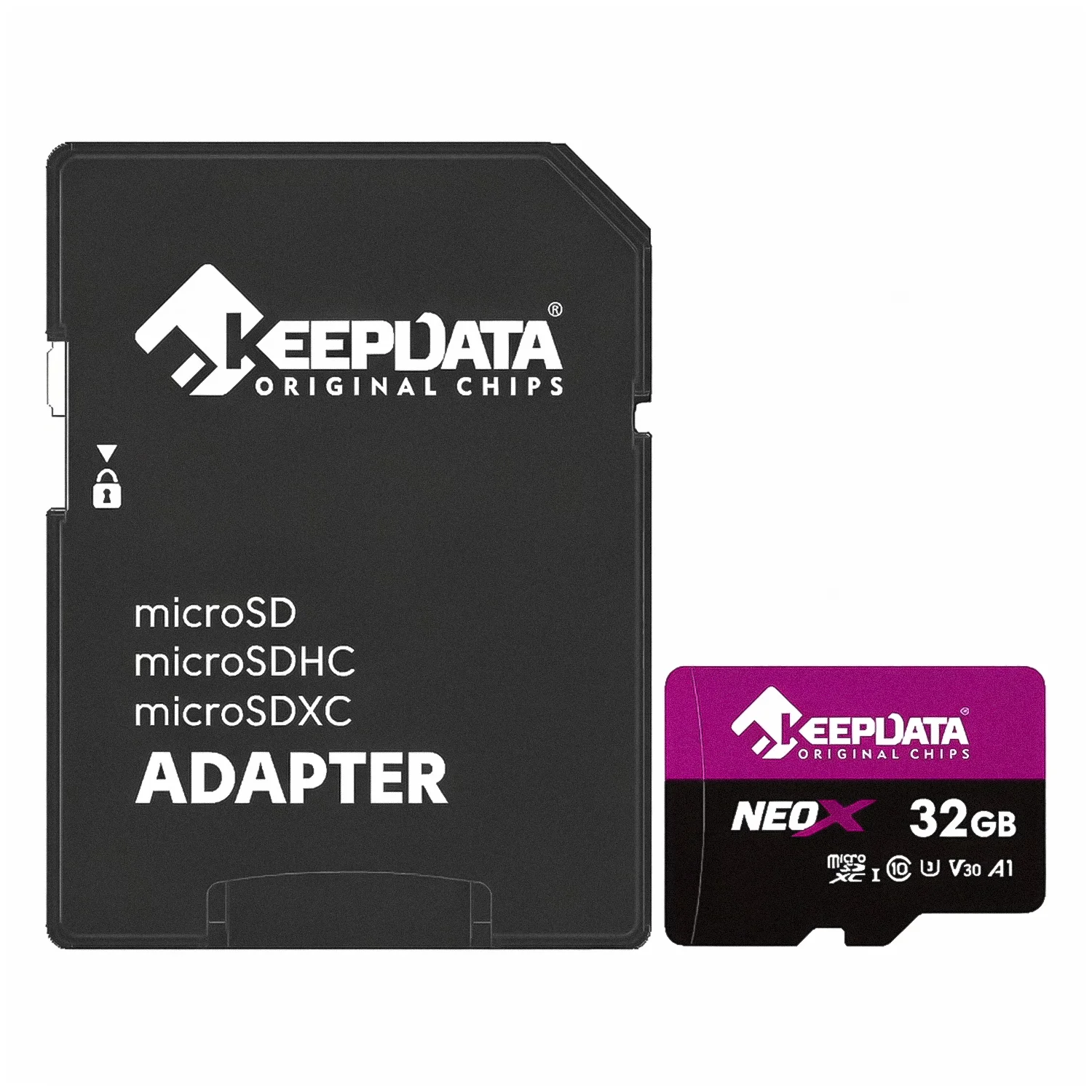 Cartão de Memória Micro SD Keepdata Neo X 32GB 95MB/s - KDMSDC10U3V30A1/32G