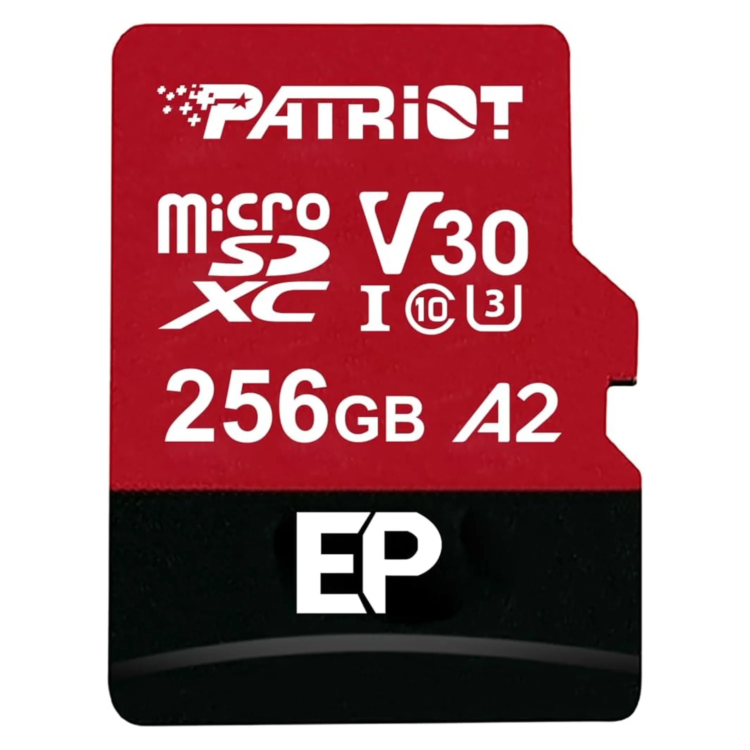 Cartão de Memória Micro SD Patriot 256GB 90Mbs - PEF256GEP32MCX