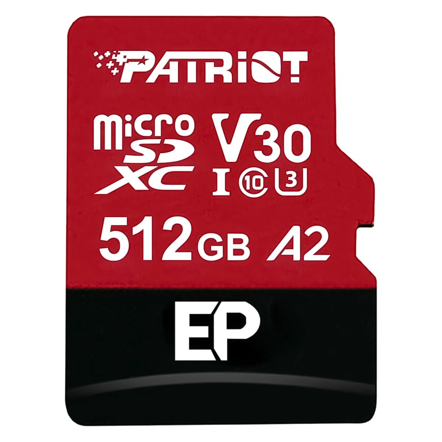 Cartão de Memória Micro SDXC Patriot EP Series 512GB 90Mbs - PEF512GEP32MCX