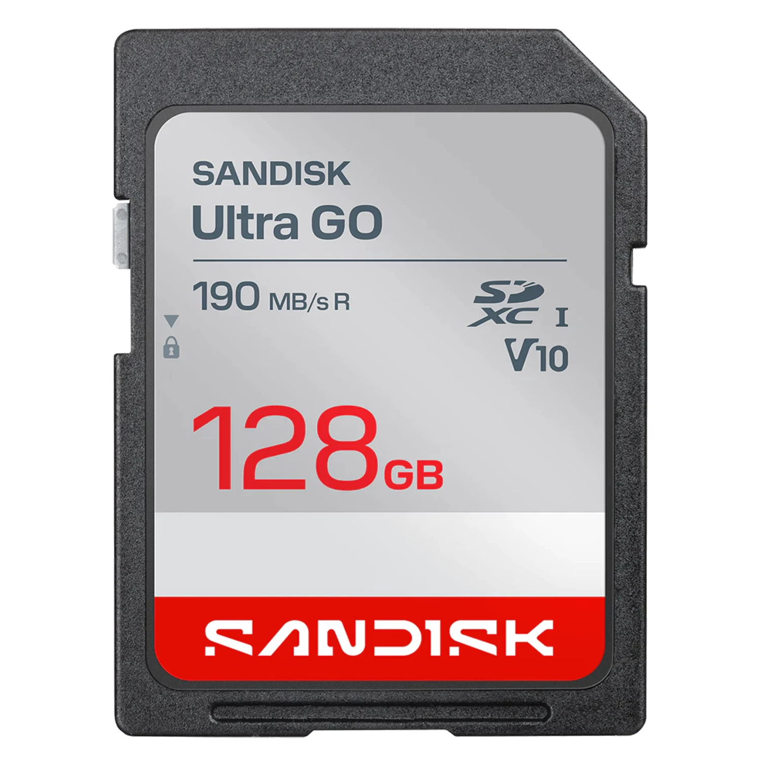 Cartão de Memória SD SanDisk Ultra Go 128GB 140Mbs - SDSDUGN-128G-GN6IN