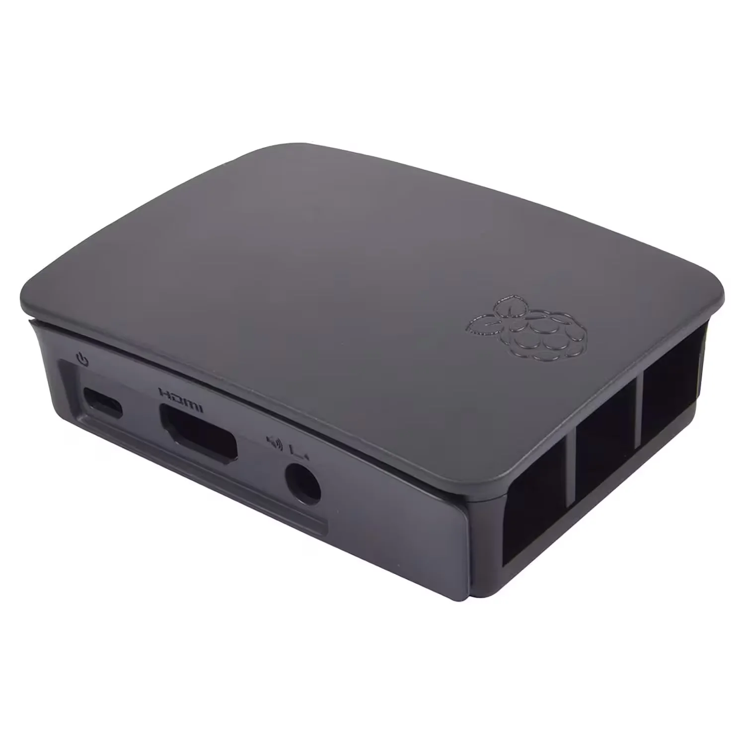 Case para Raspberry PI 3 Simple - Preto
