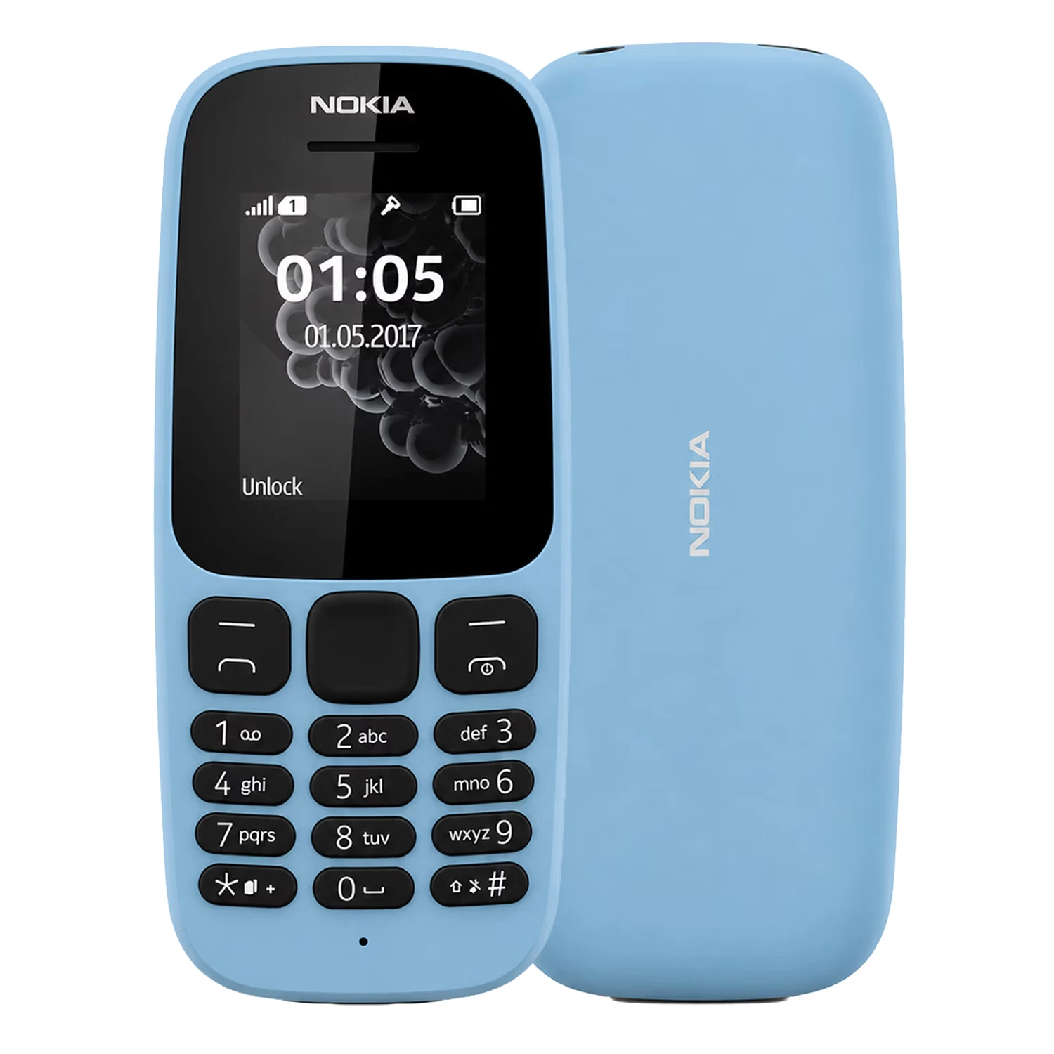 Celular Nokia 105 4G TA-1034 Dual SIM Tela 1.4" - Azul