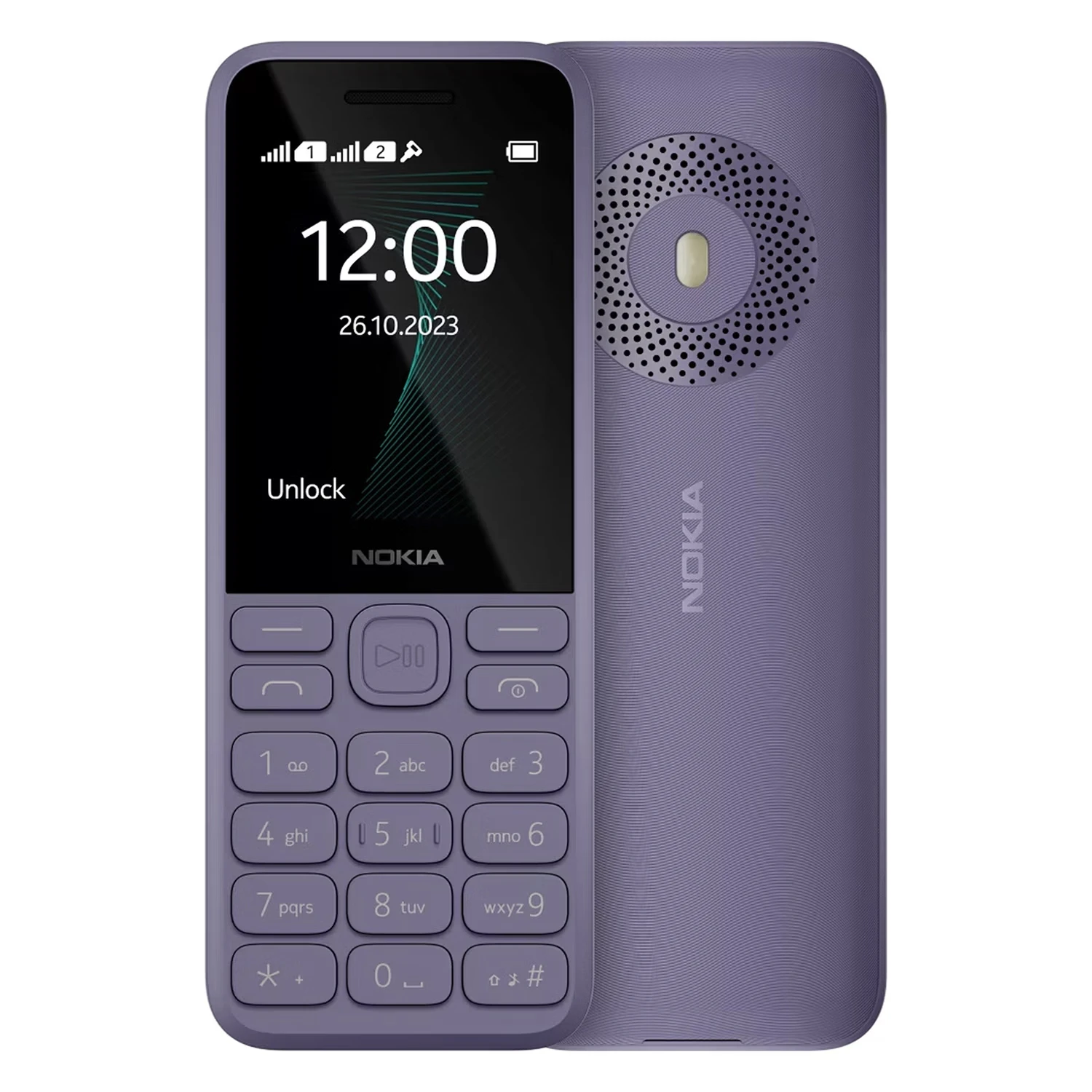Celular Nokia 130 4G TA-1576 Dual SIM Tela 1.8" - Roxo