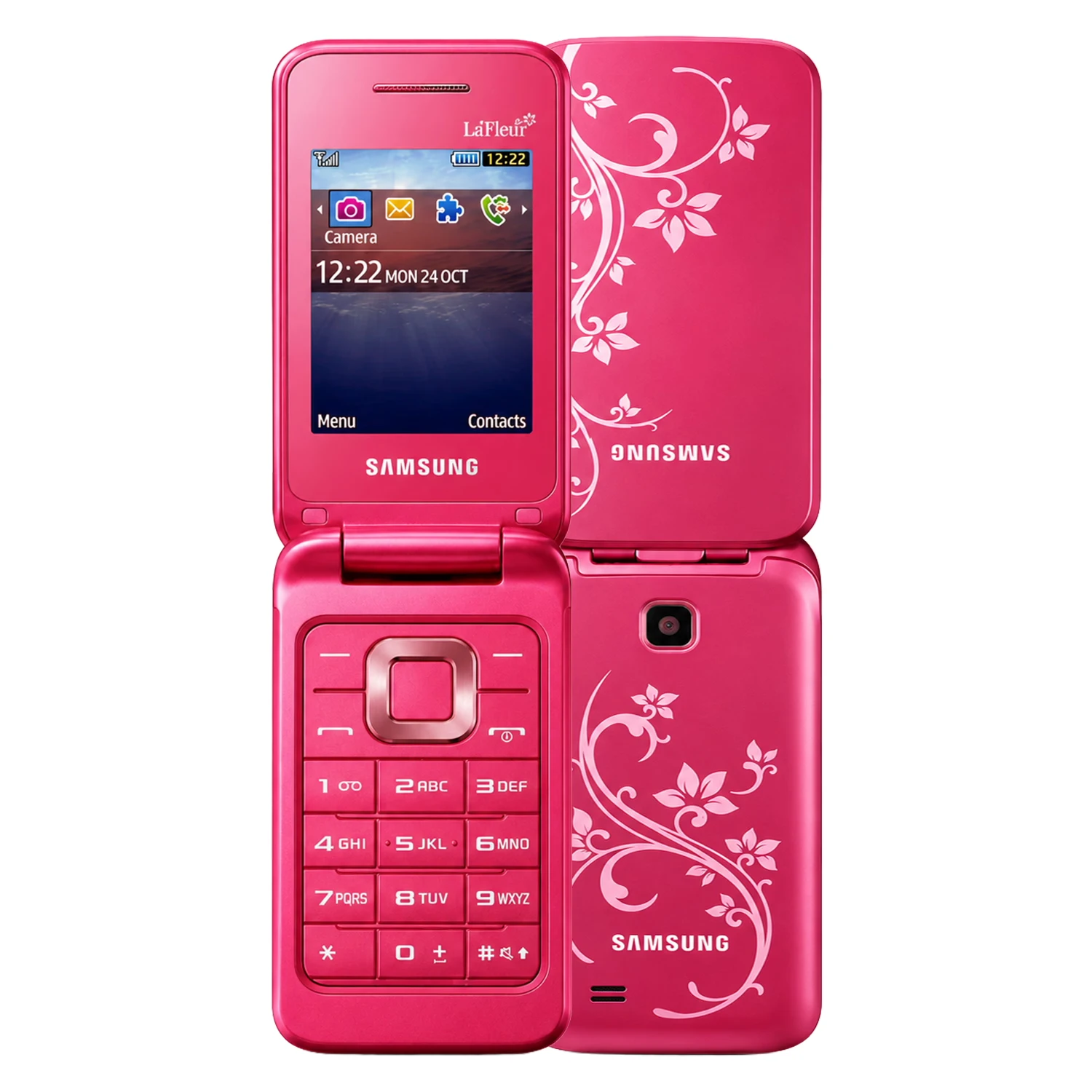 Celular Samsung Flip GT-C3520 Dual SIM Tela 2.4" - Vermelho
