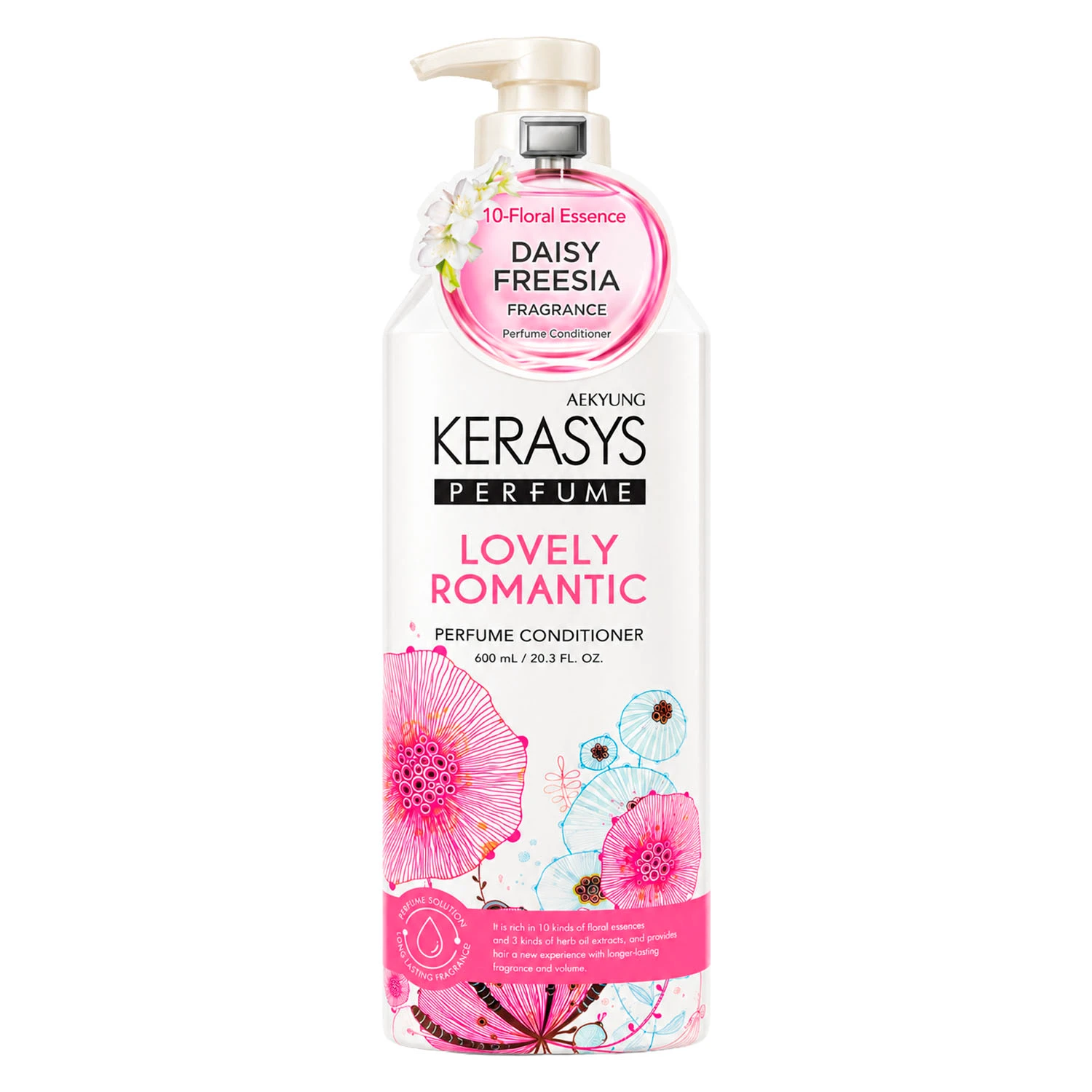 Condicionador Kerasys Lovely & Romantic Perfume 600ml
