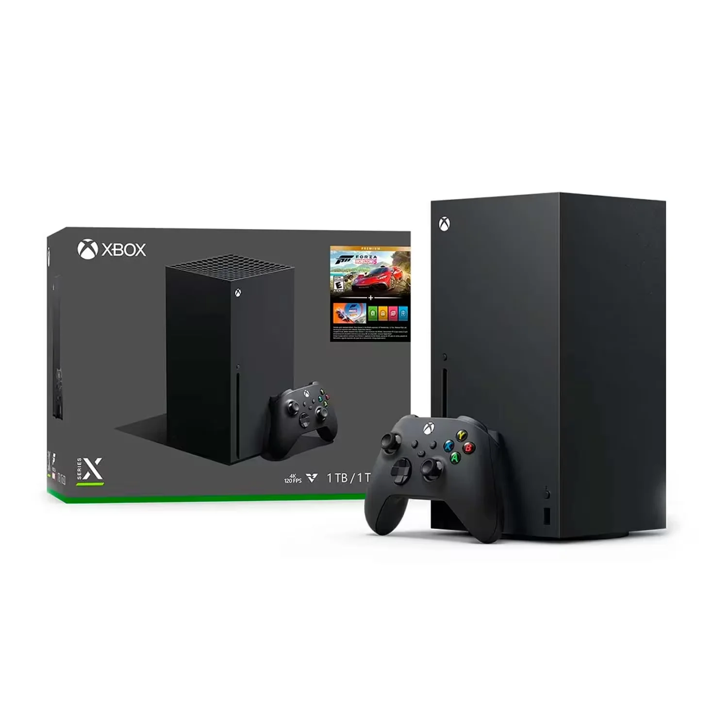 Console Microsoft Xbox Series X Bundle Forza Horizon 5 1TB SSD Japão - Preto