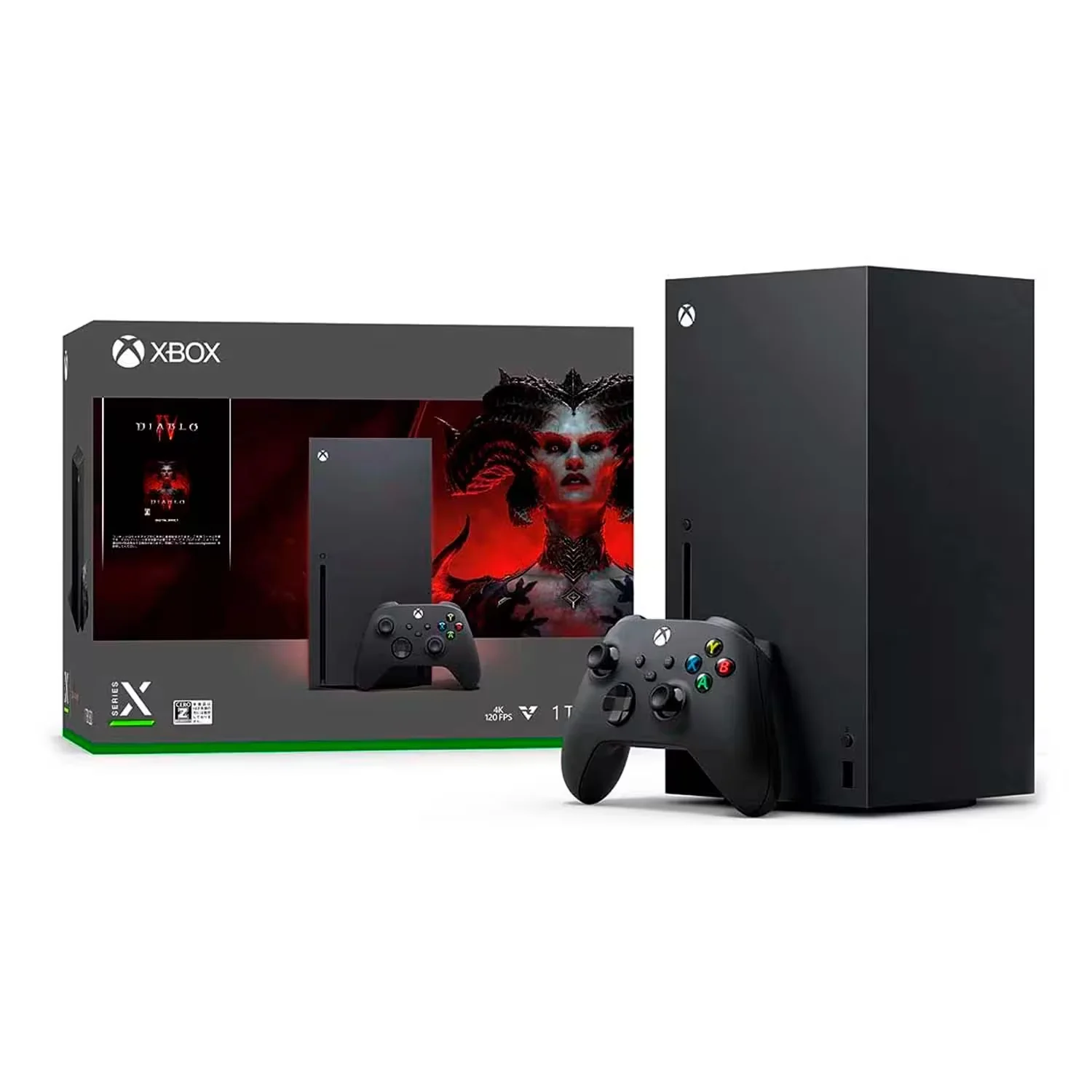 Console Microsoft Xbox Series X Diablo IV Bundle 1TB SSD Japão - Preto