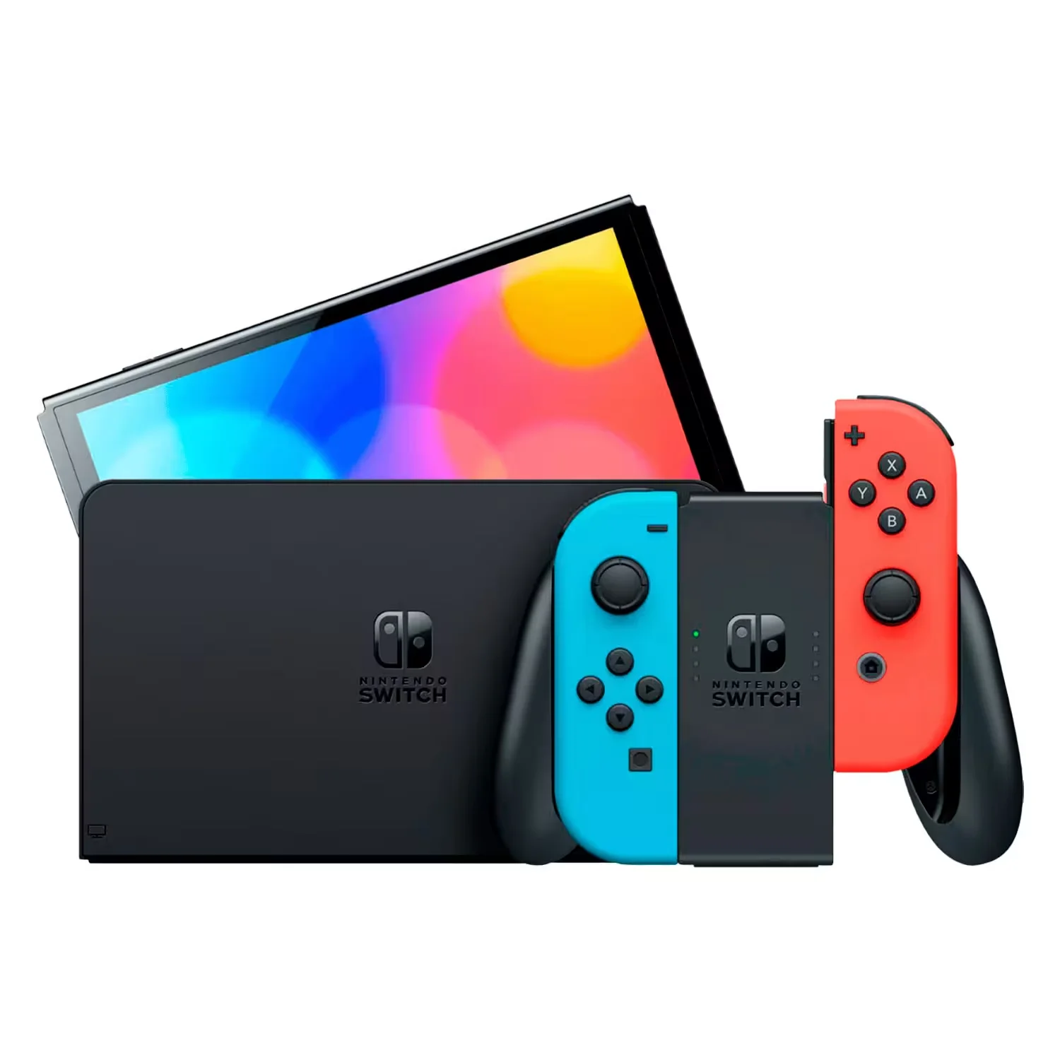 Console Nintendo Switch OLED 64GB Japonês - Neon (HEG-S-KABAA)