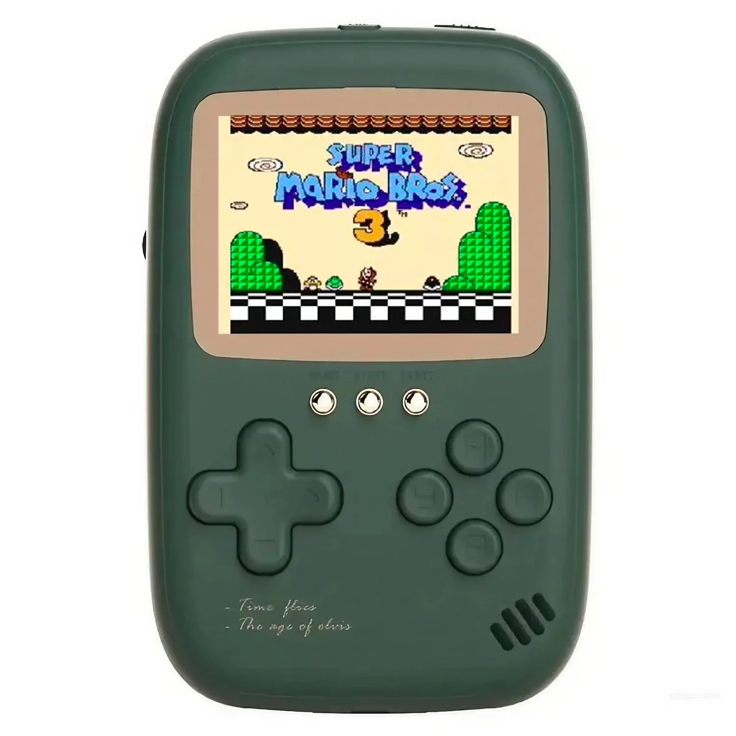 Console Portátil Game Box Power Bank DY-13 500 Jogos - Verde