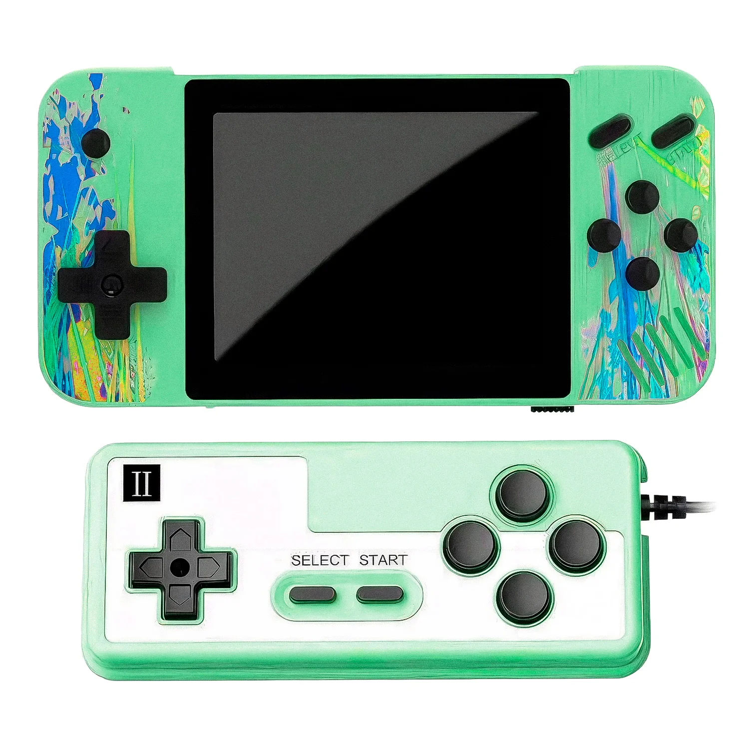 Console Portátil Game Box Power G3 800 Jogos + Controle - Verde