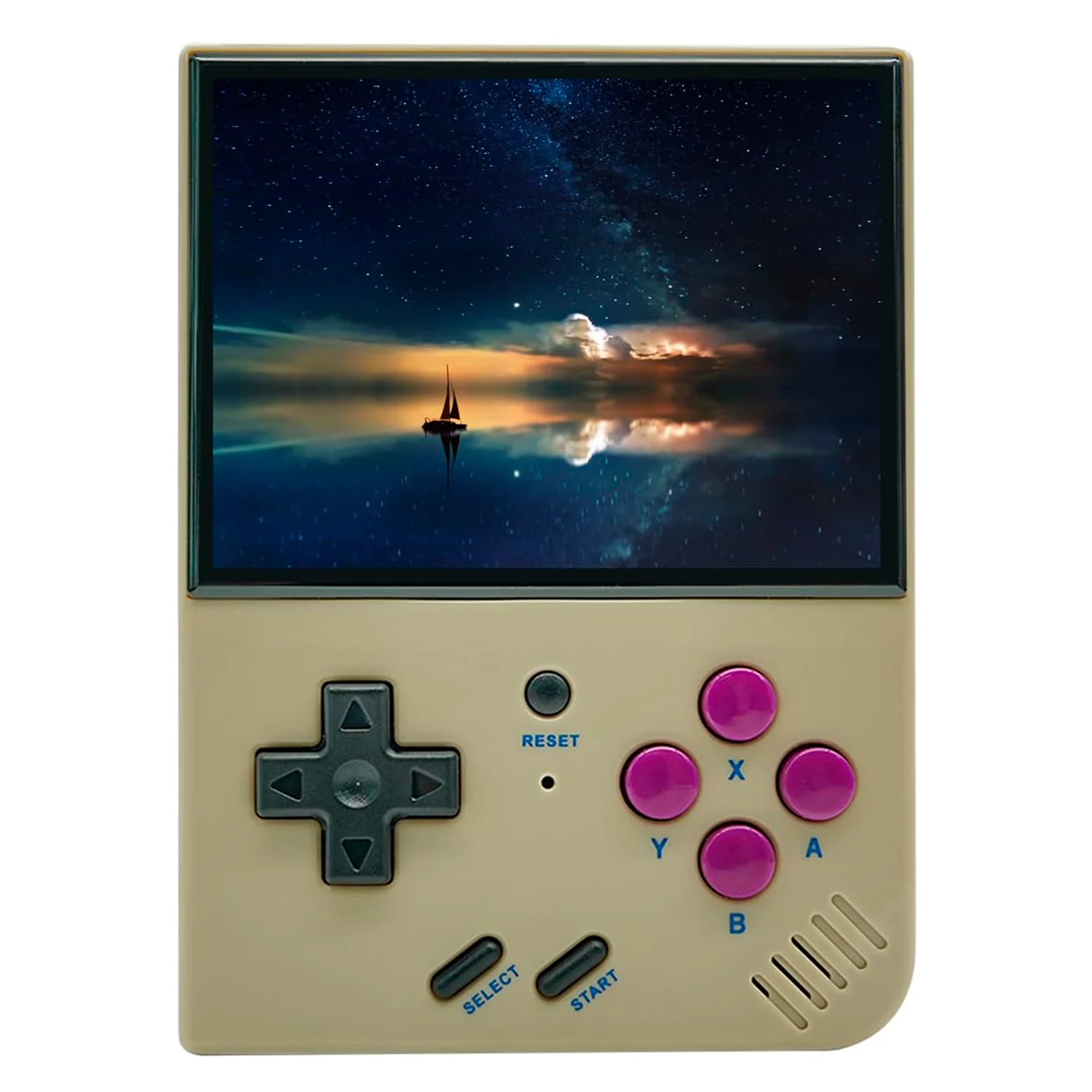 Console Portátil Pocket Boy R33S 64GB Tela 3.5" - Khaki