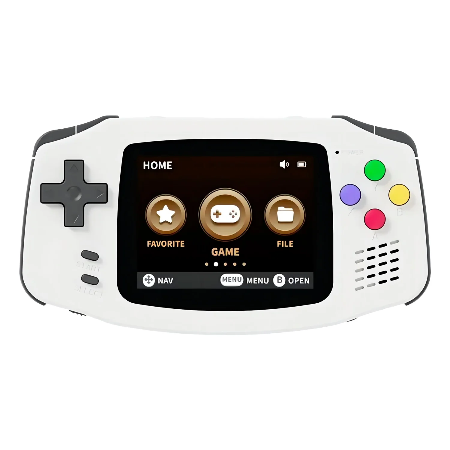 Console Portátil Powkiddy A30 32GB Tela 2.8" - Cinza