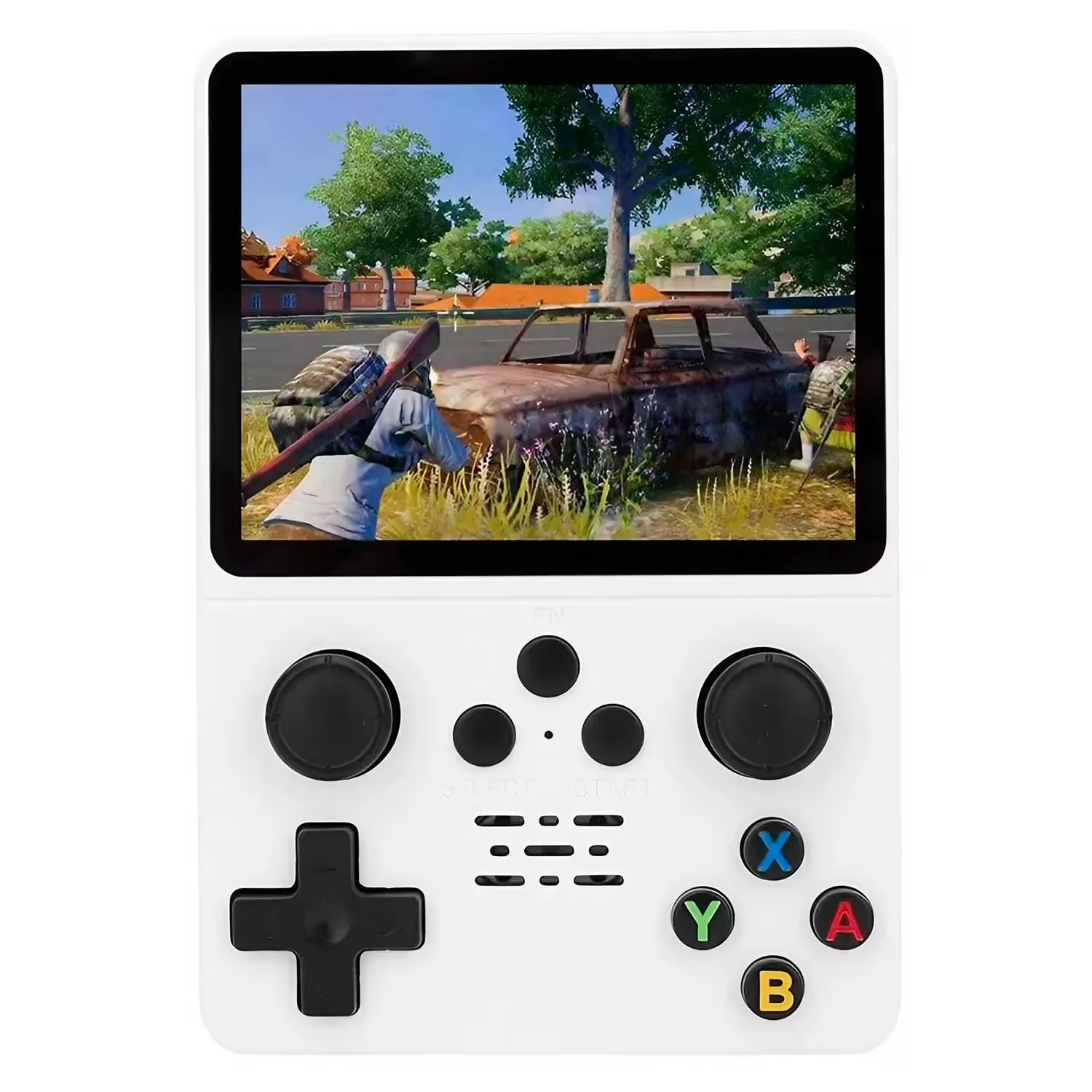 Console Portátil R35S 128GB Tela 3.5" - Branco