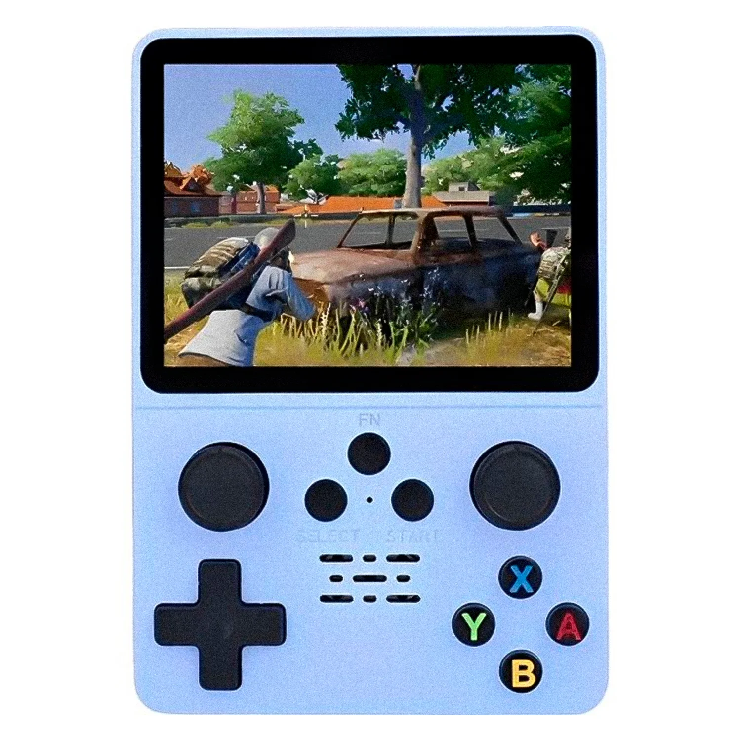Console Portátil R35S 64GB 1GB RAM SD Tela 3.5" - Azul