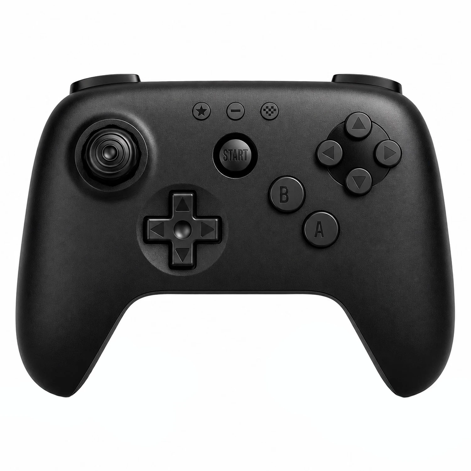 Controle 8BitDo 64 80NE01 Sem Fio para Nintendo Switch / Windows / Android - Preto