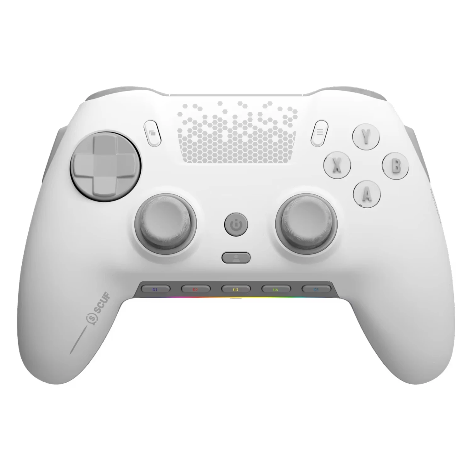 Controle Gamer Corsair Scuf Envision Pro Sem Fio para PC - Branco