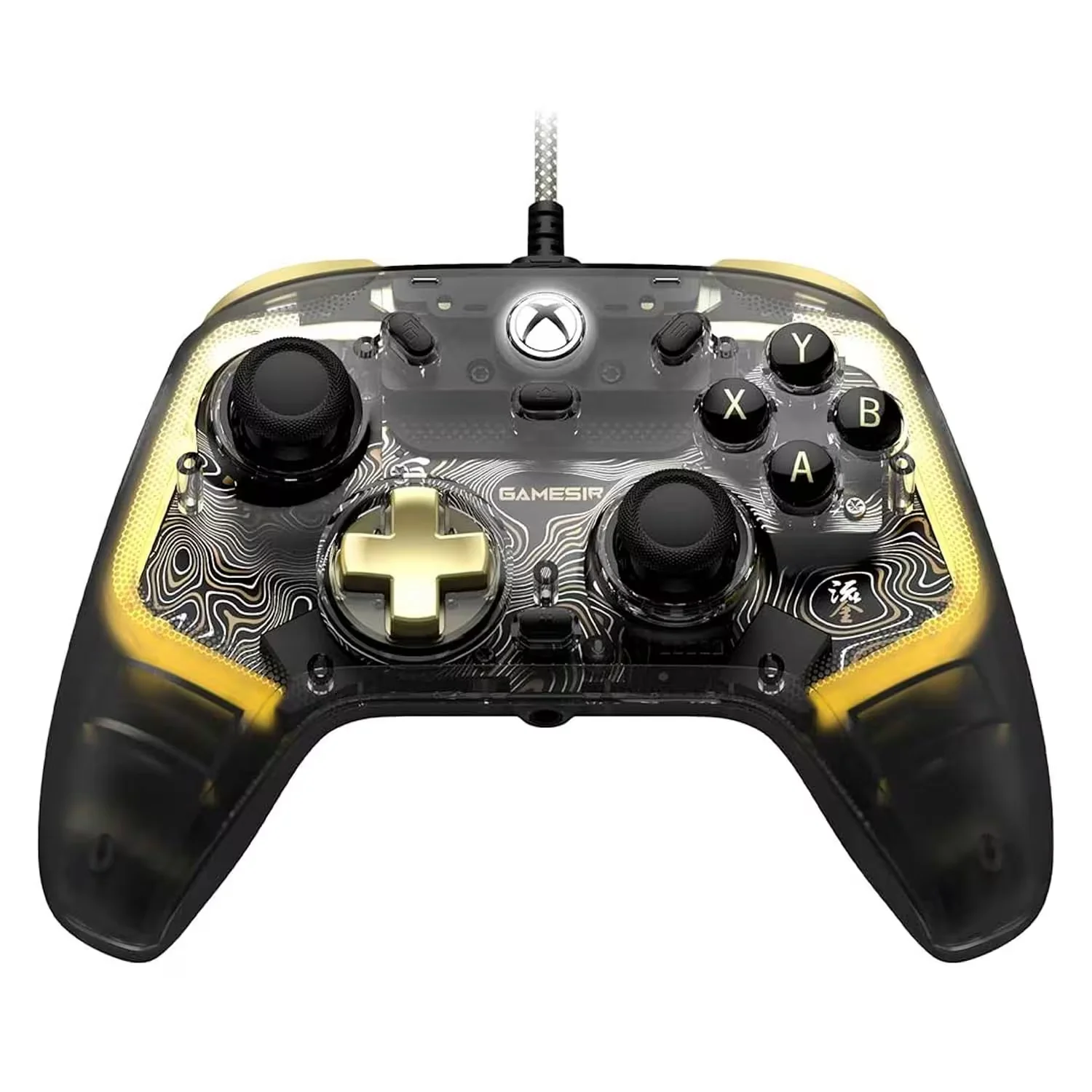 Controle GameSir Kaleid Flux Enhanced Wired para Xbox Series - Preto (Gamepass 1 Mês)