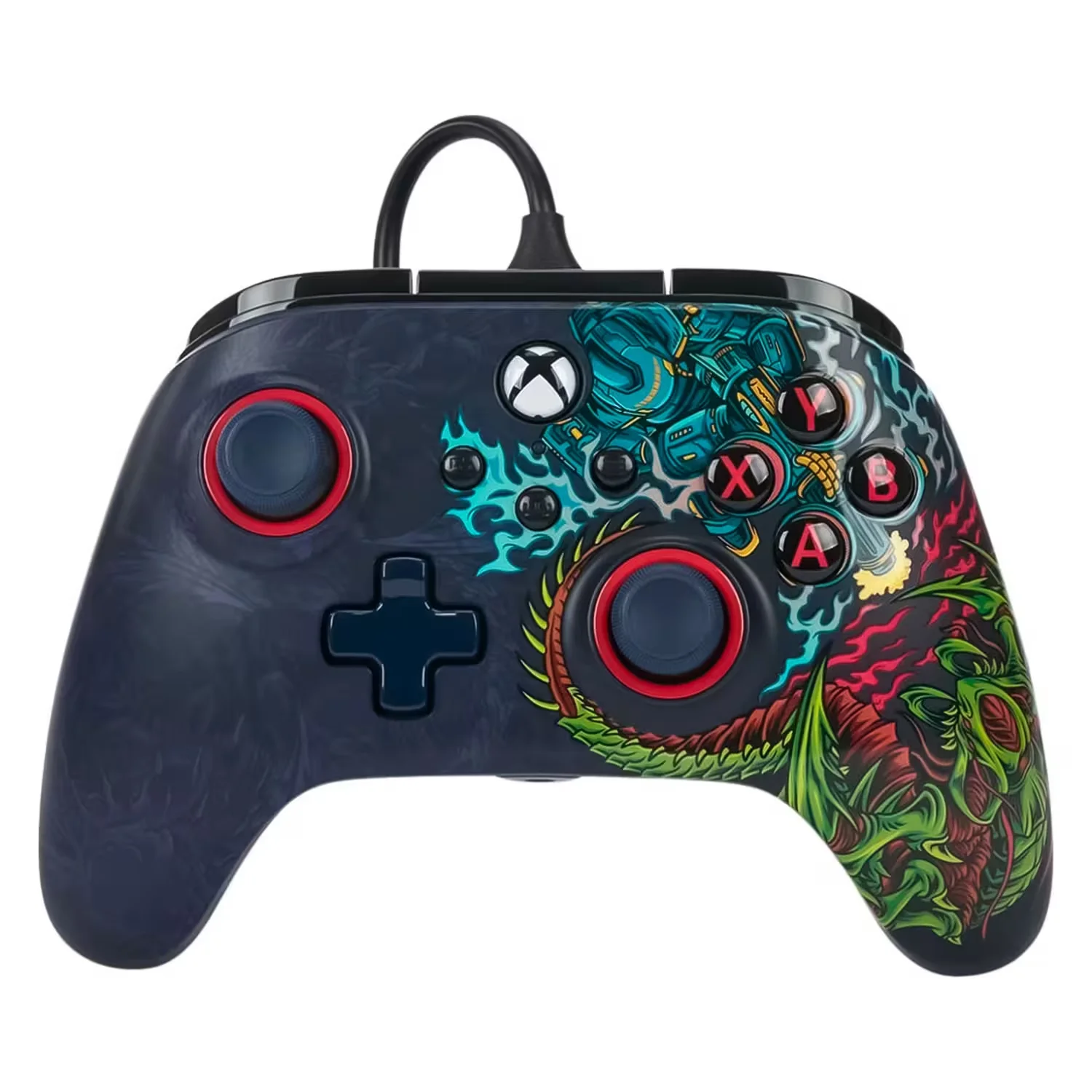 Controle PowerA Enhanced Wired Cosmic Clash para Xbox Series PWA-A-05971
